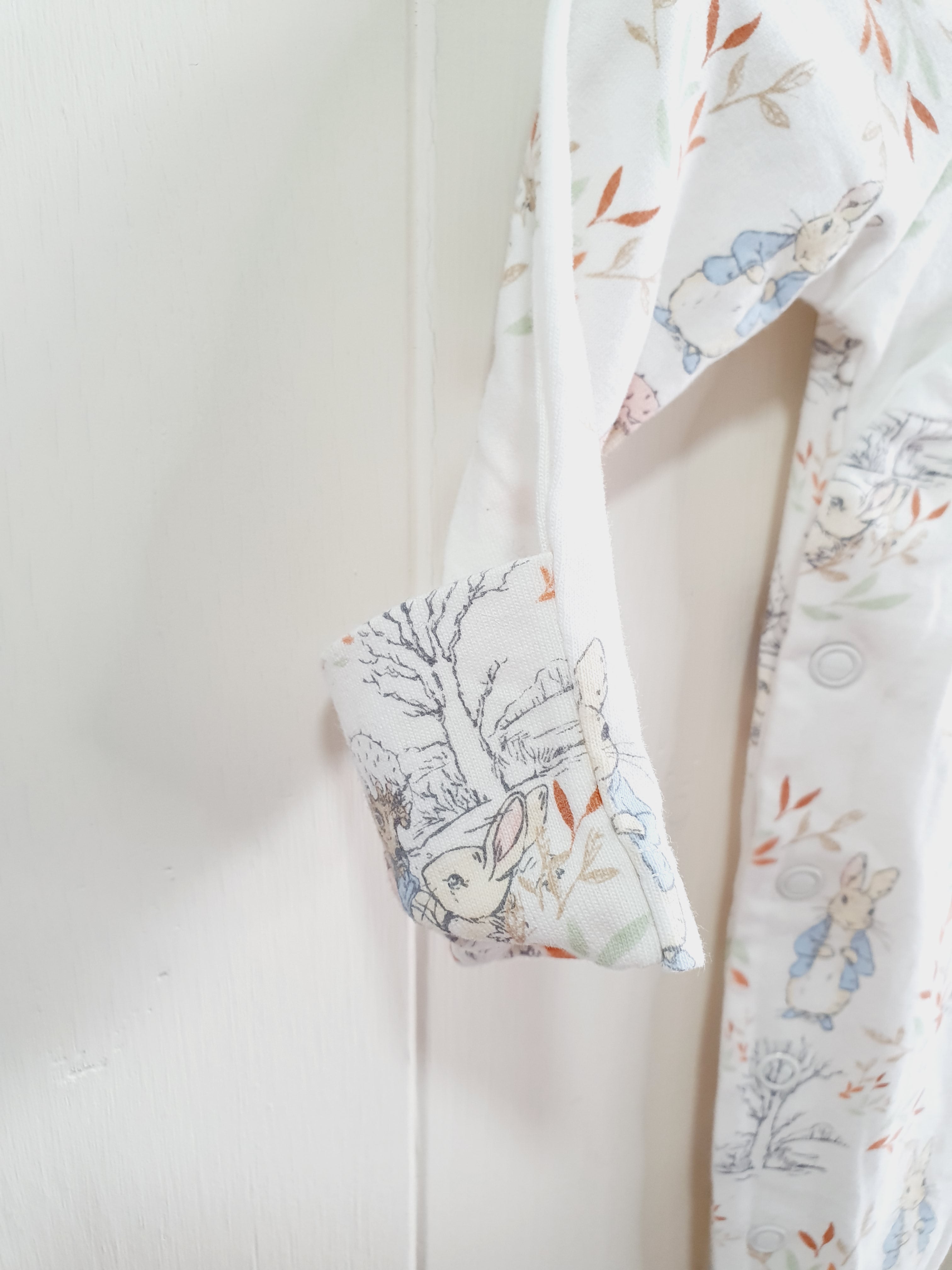 TU Peter Rabbit girls sleepsuit Up to 1 month