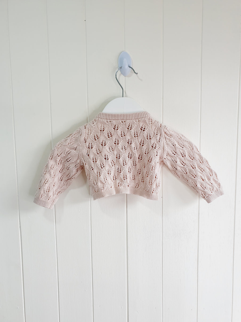 George leaf soft knit cardigan First size