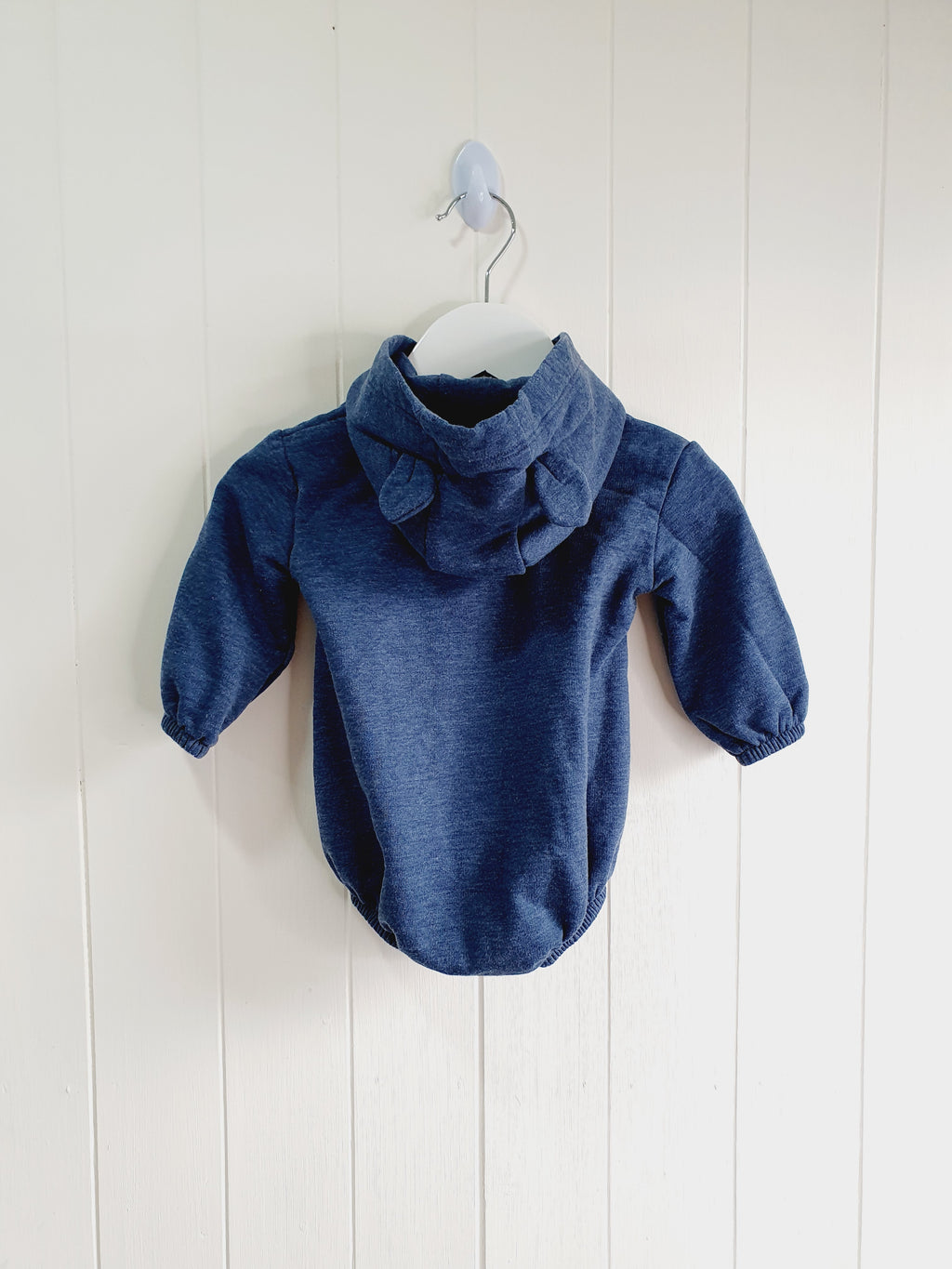 George navy hooded bodysuit 3-6 months