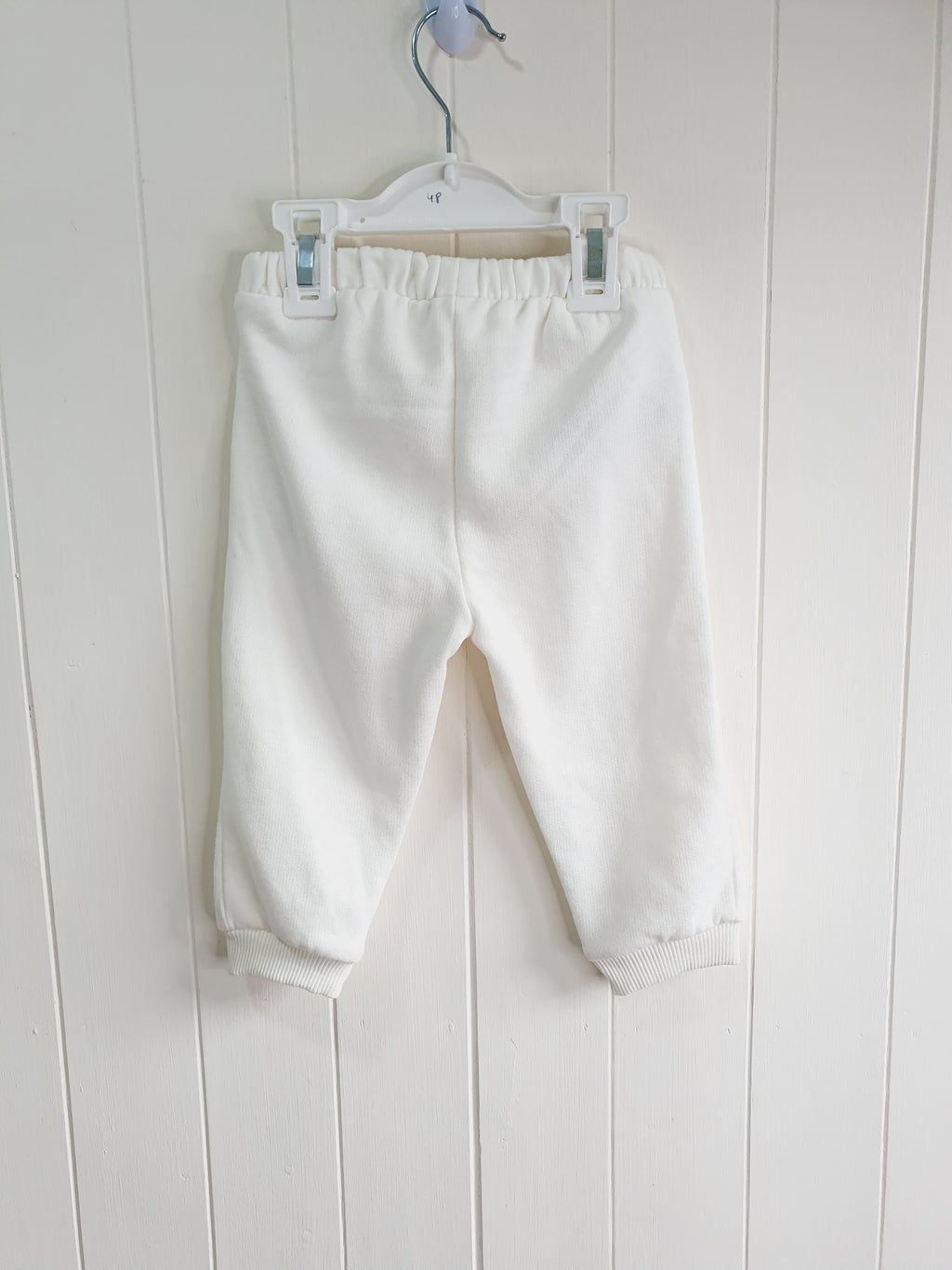 Primark Shrek white joggers 9-12 months
