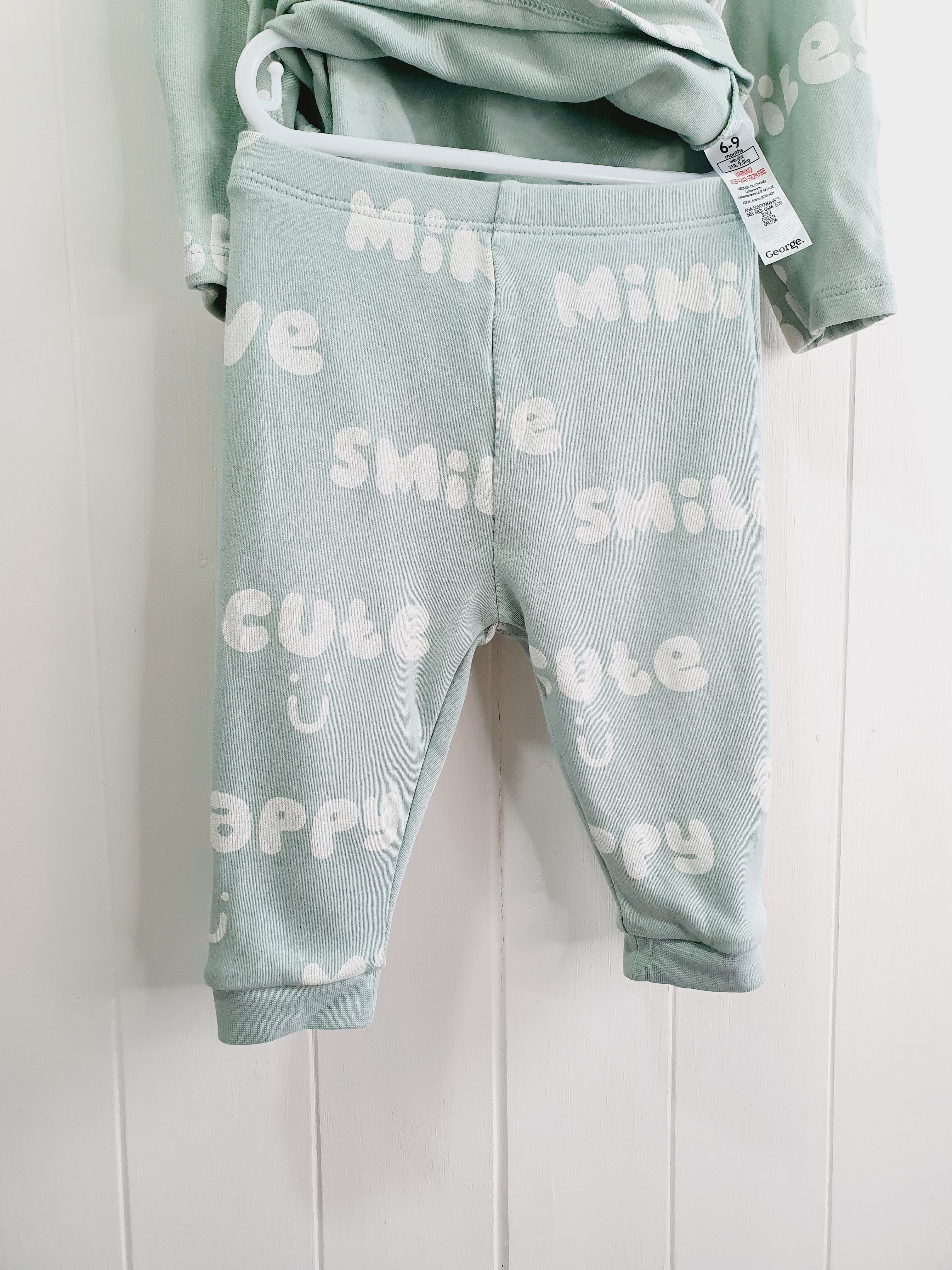 George two piece pyjamas 6-9 months