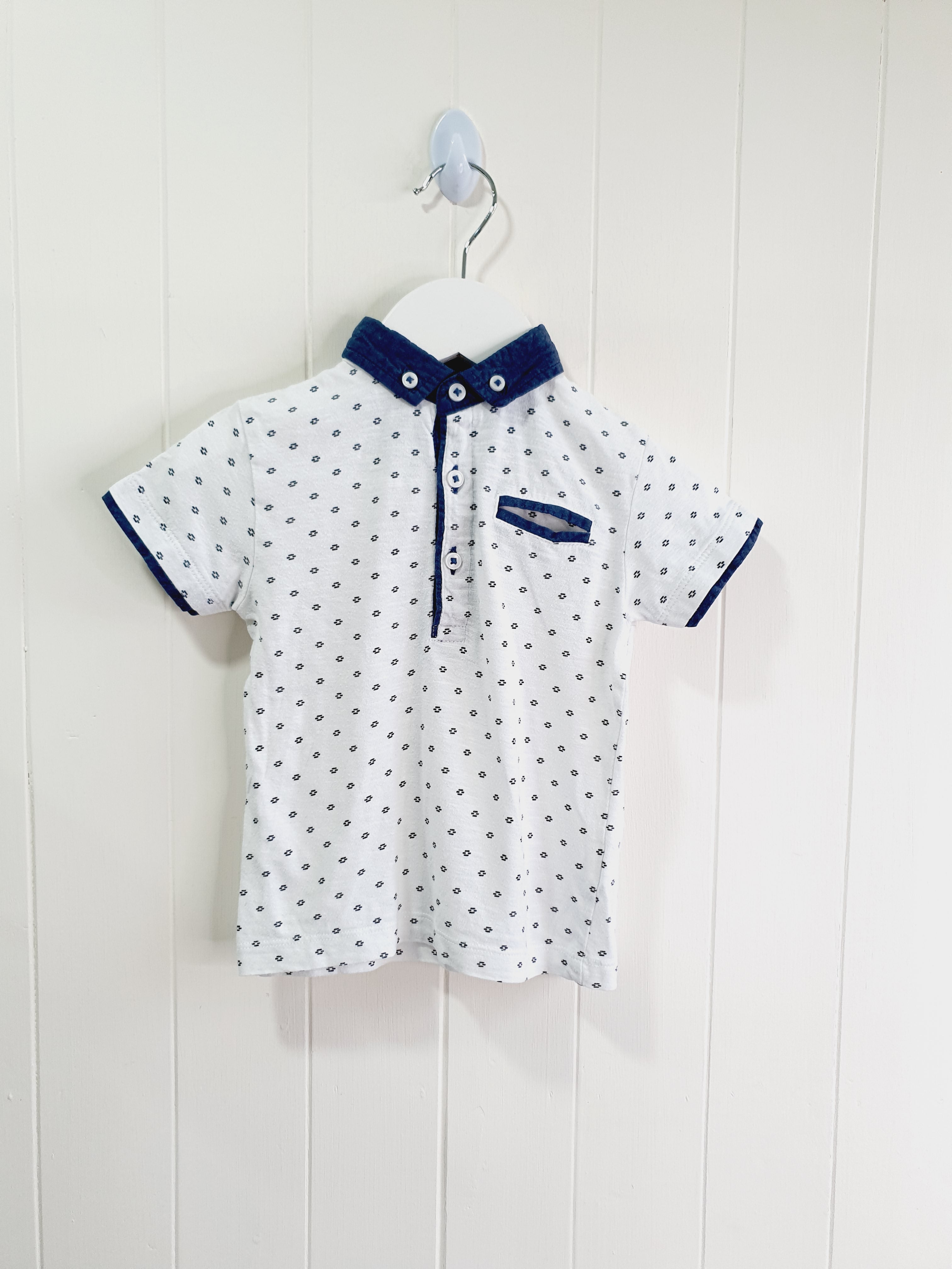 Next polo shirt 9-12 months