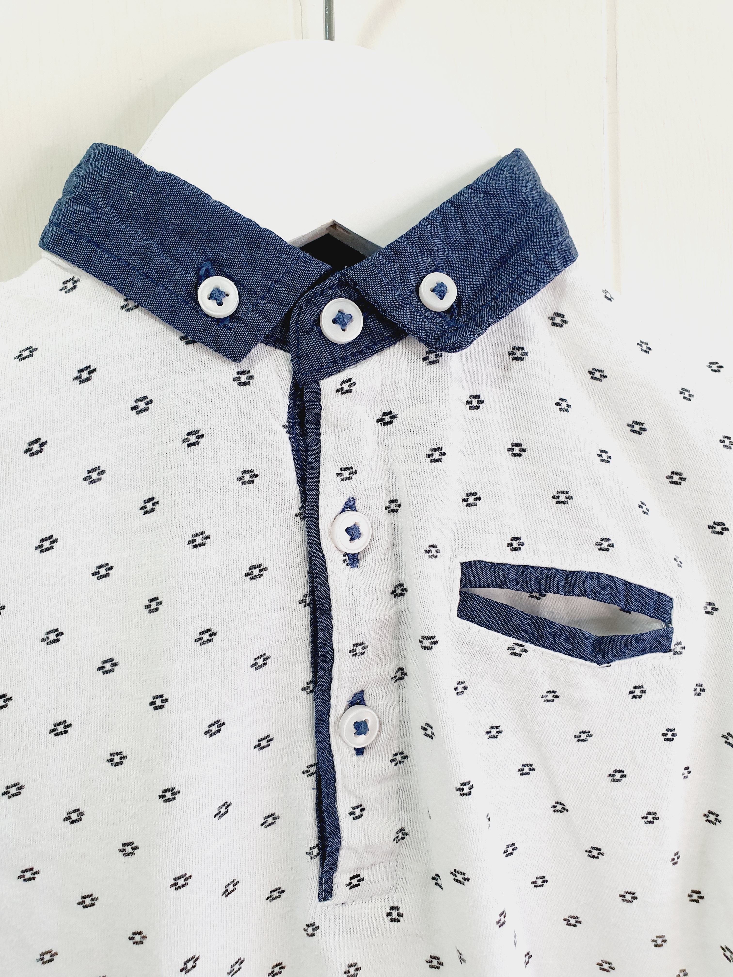 Next polo shirt 9-12 months