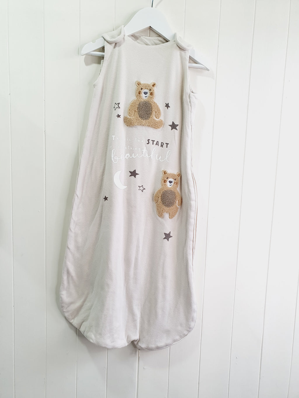 George bear print sleeping bag 6-18 months 1.5Tog