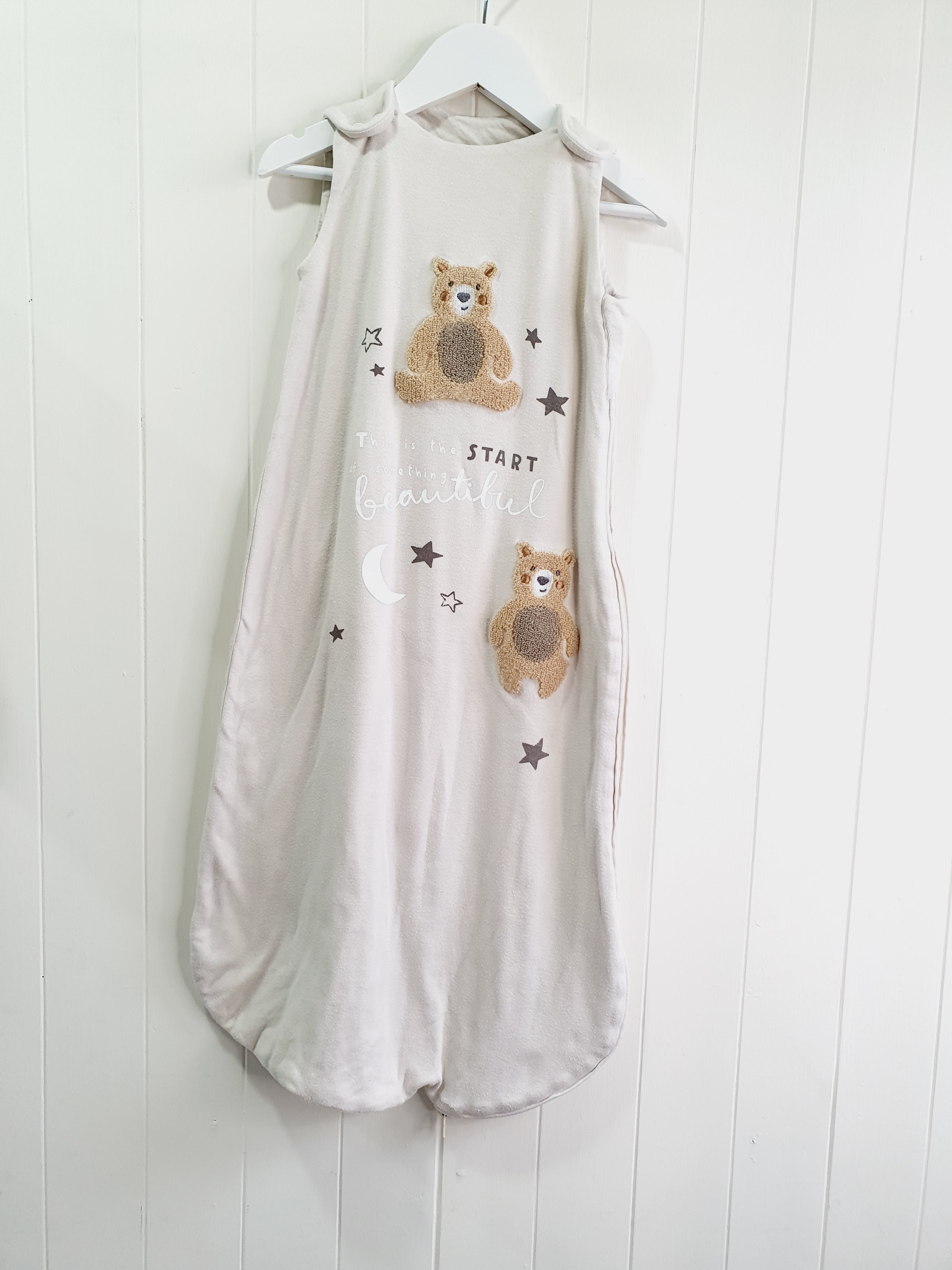 George bear print sleeping bag 6-18 months 1.5Tog