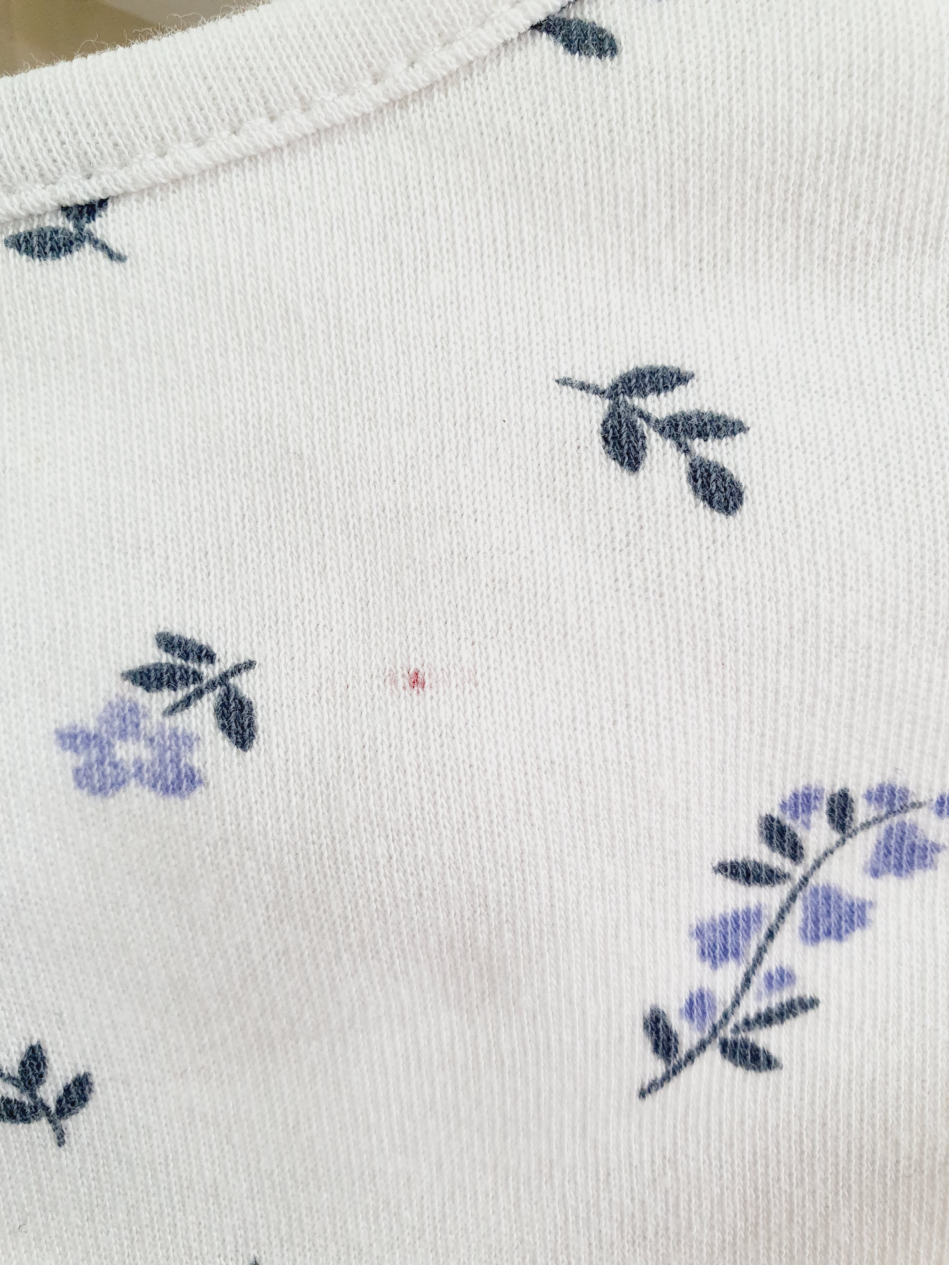 George white bodysuits with blue flowers 0-3 months