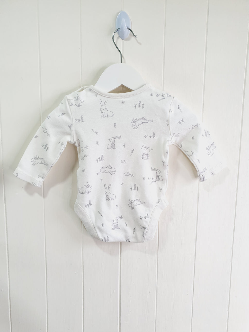 George bunny print bodysuit 3-6 months
