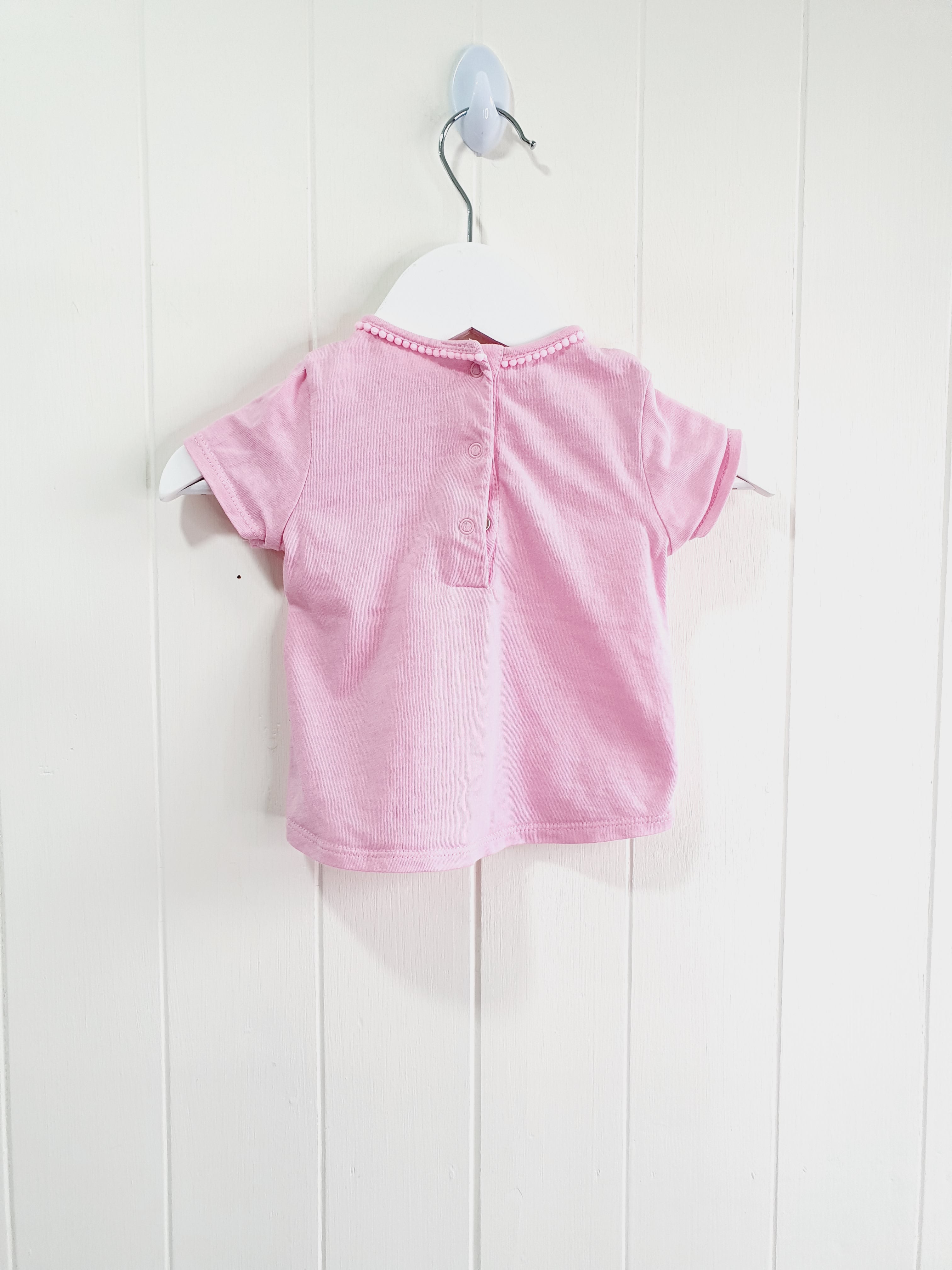 Next pink flamingo T-shirt up to 1 month