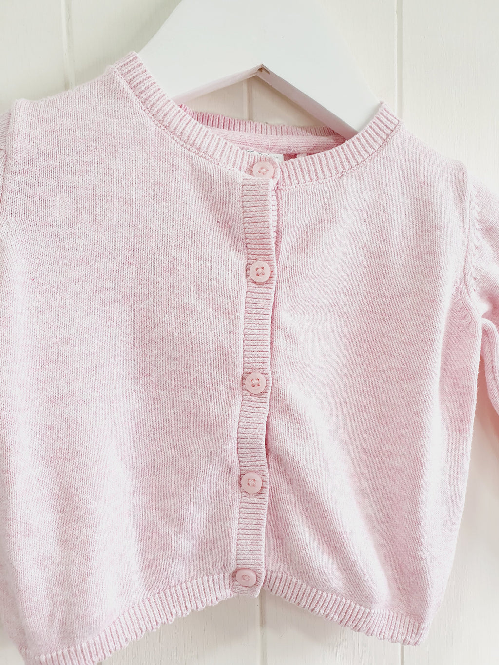 Next pink cardigan 9-12 months
