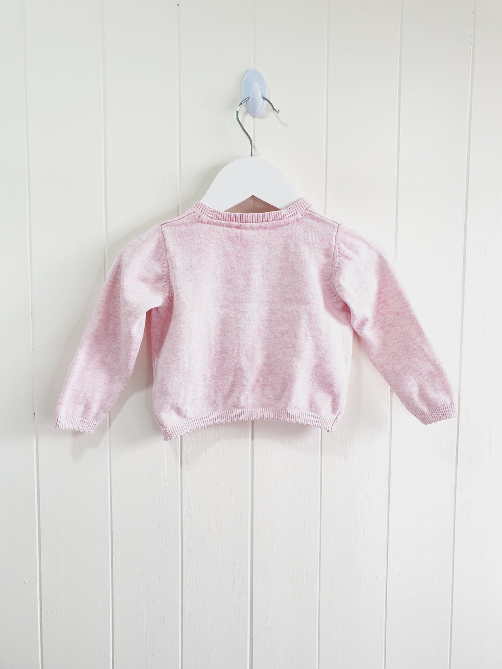 Next pink cardigan 9-12 months