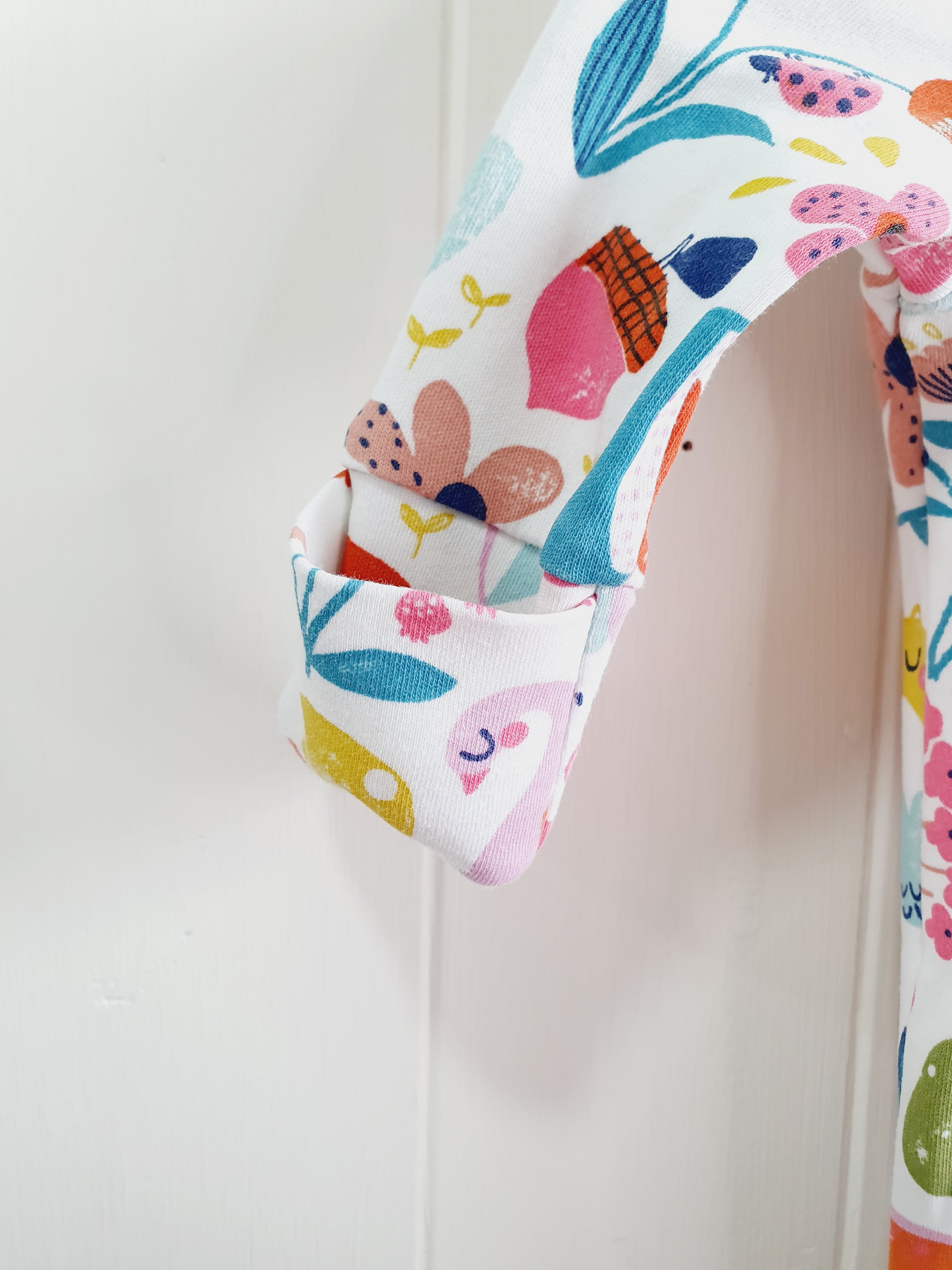 Next floral sleepsuit set Up to 1 months