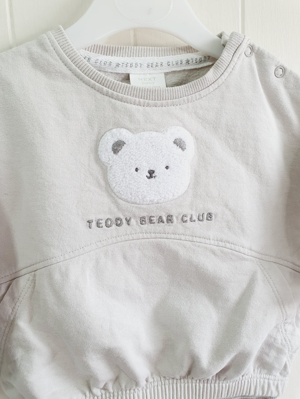 Next teddy bear face jumper and leggings set up to 3 months