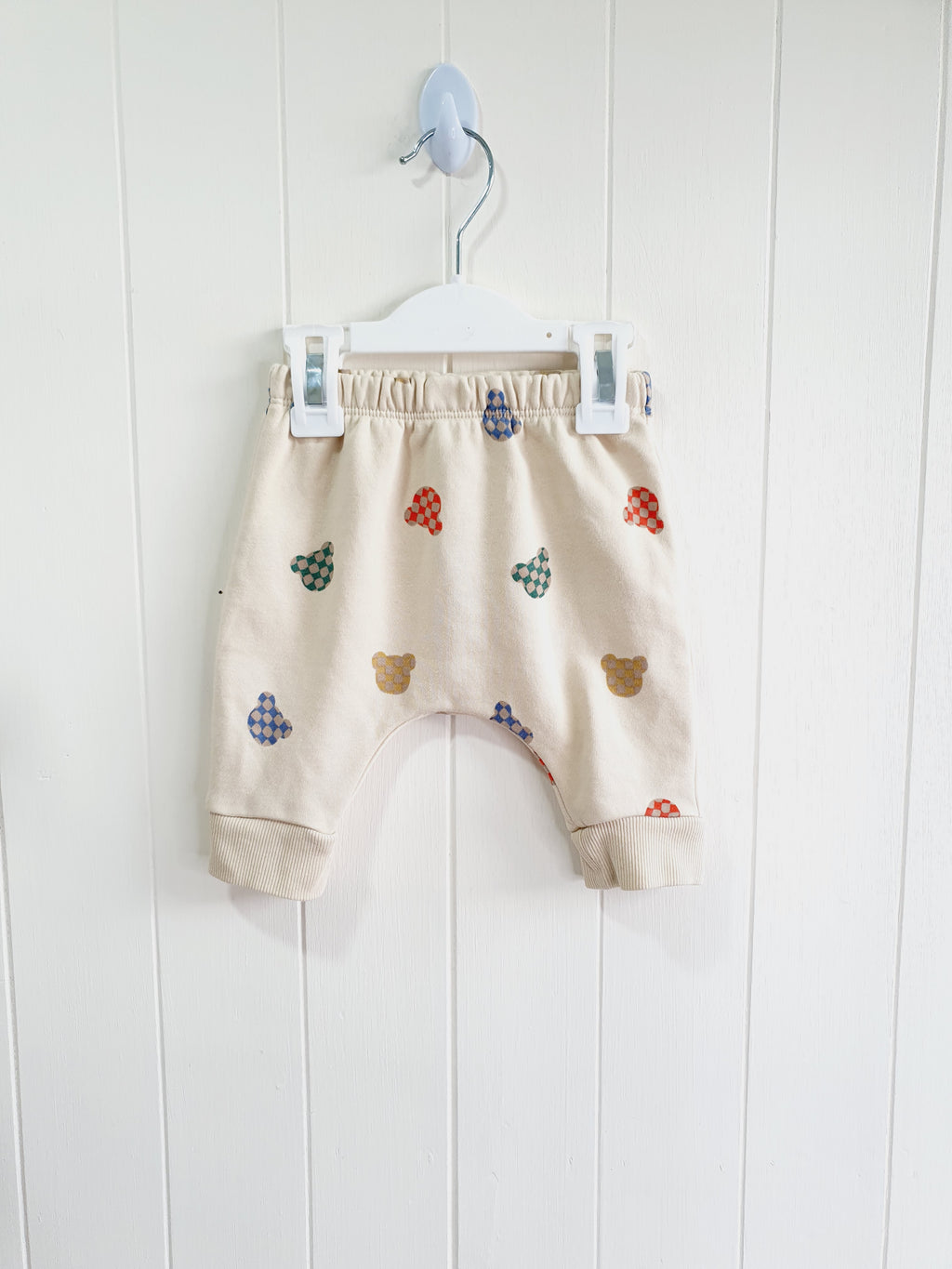 Next bear head print joggers up to 3 months