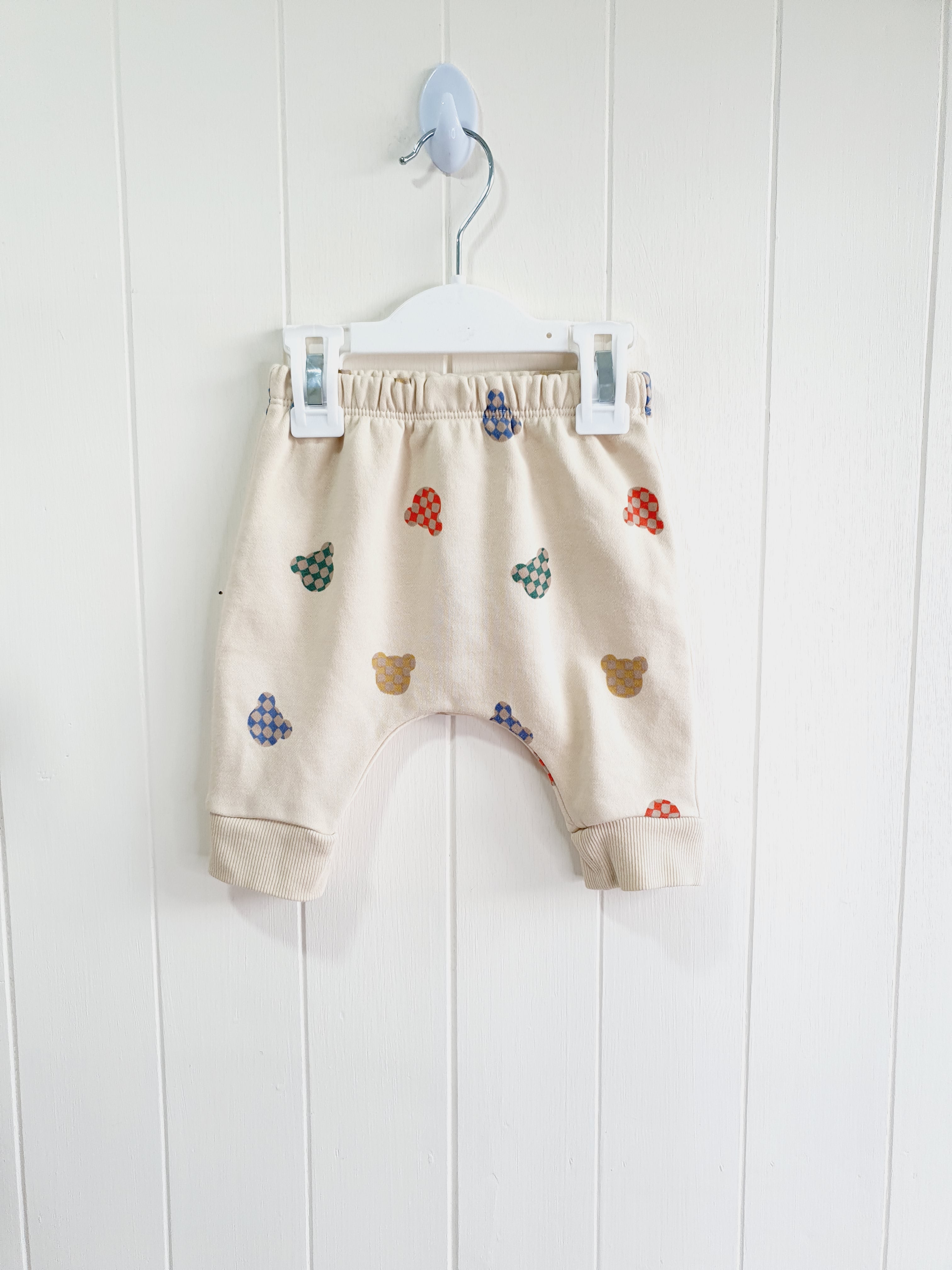 Next bear head print joggers up to 3 months
