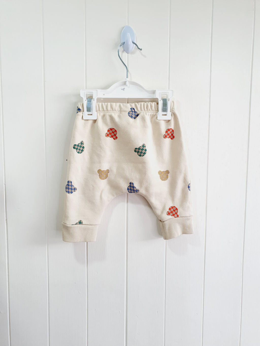 Next bear head print joggers up to 3 months