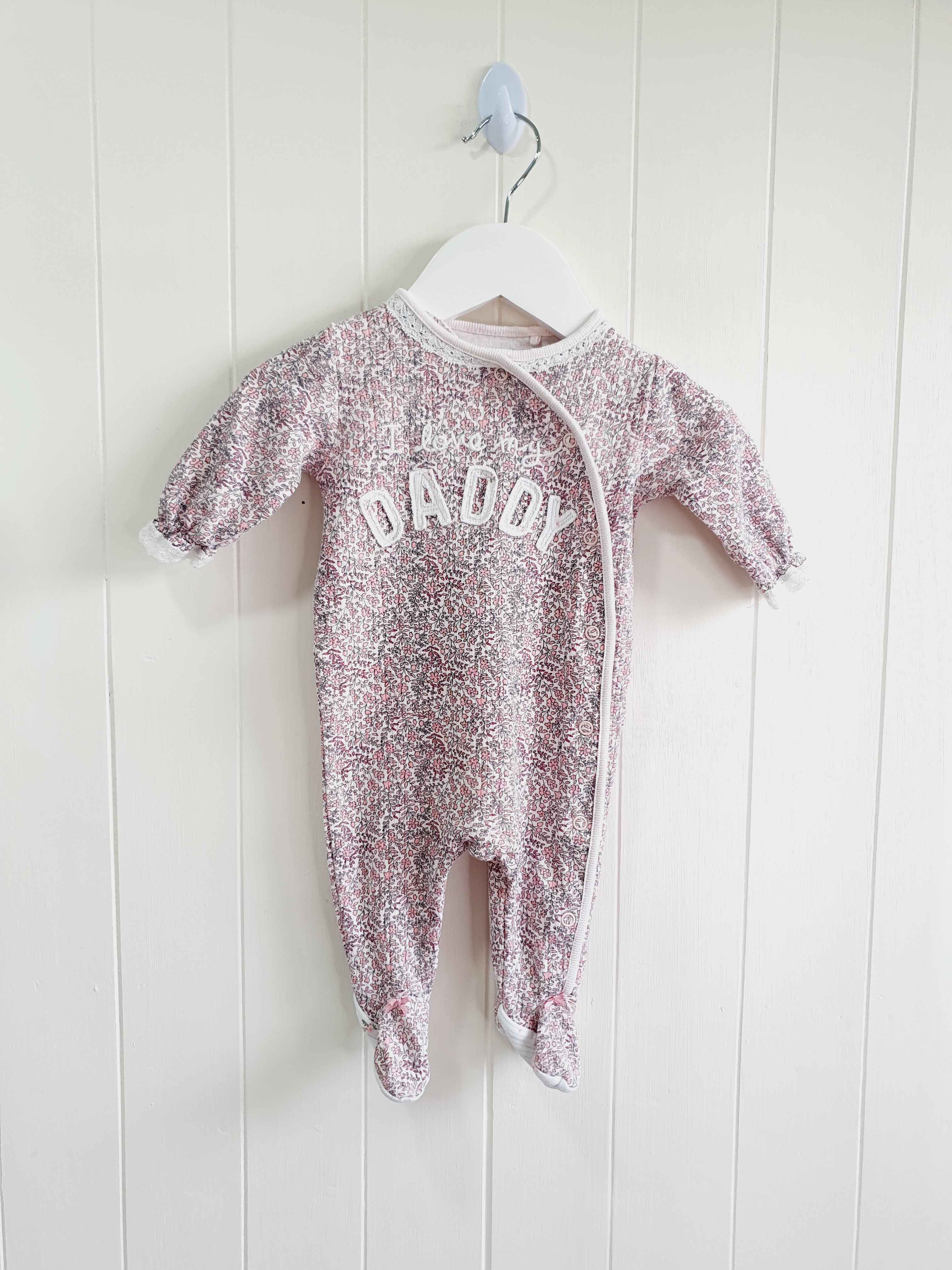 Next - I Love My Daddy sleepsuit Up to 3 months