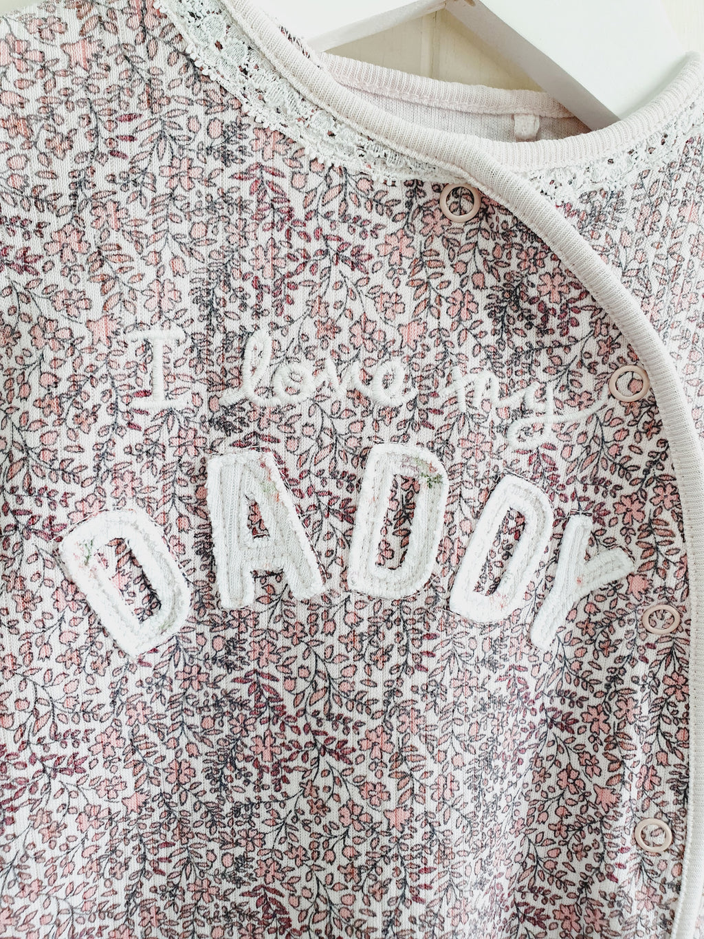 Next - I Love My Daddy sleepsuit Up to 3 months