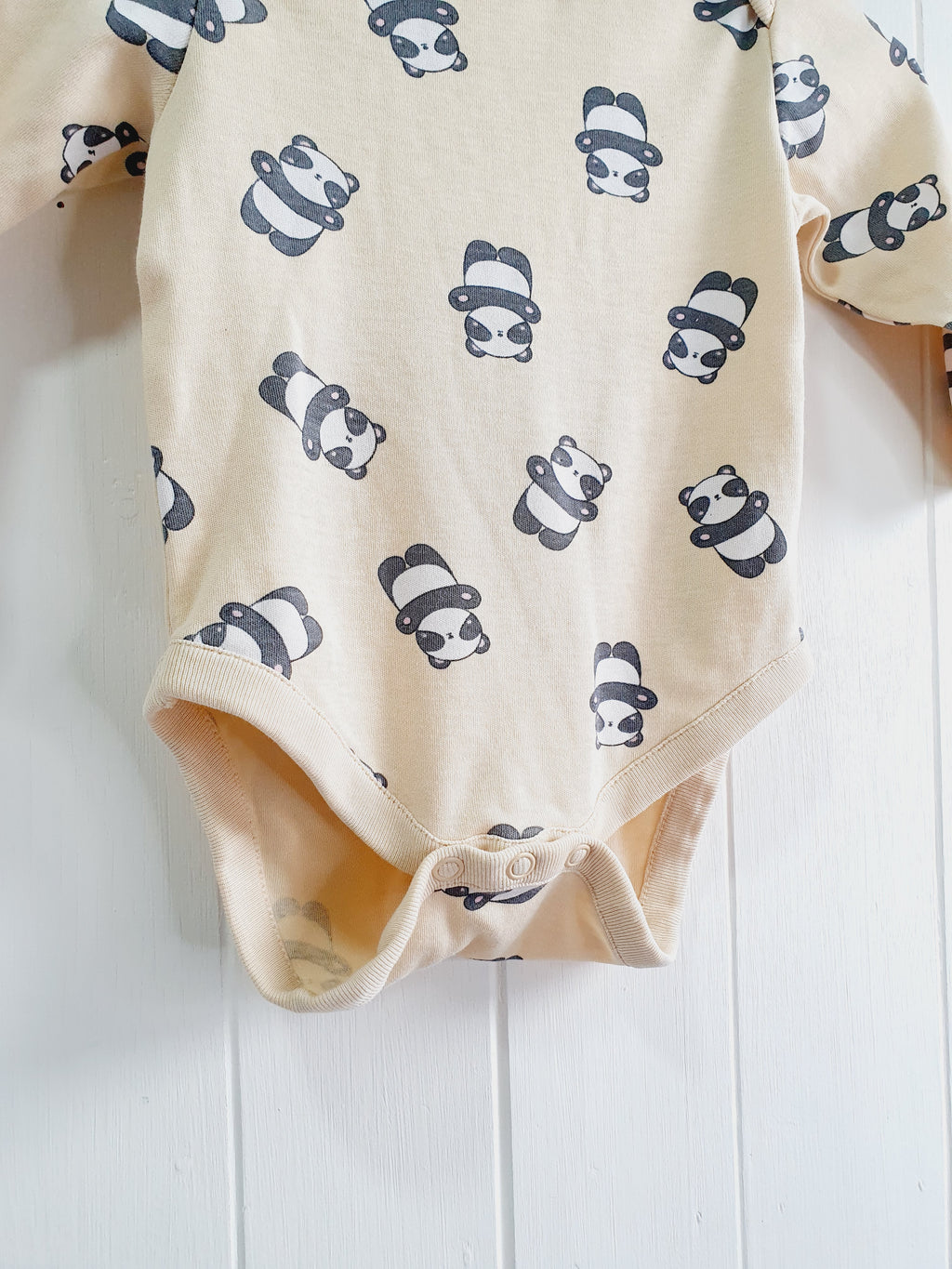 Next animal print long sleeve bodysuits 3-6 months