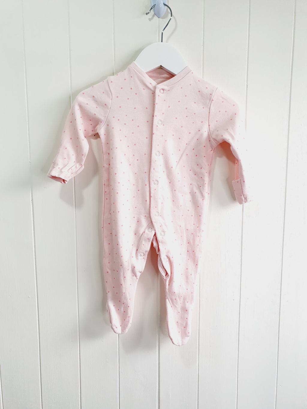 Mixed brands baby girl sleepsuits bundle 0-3 months