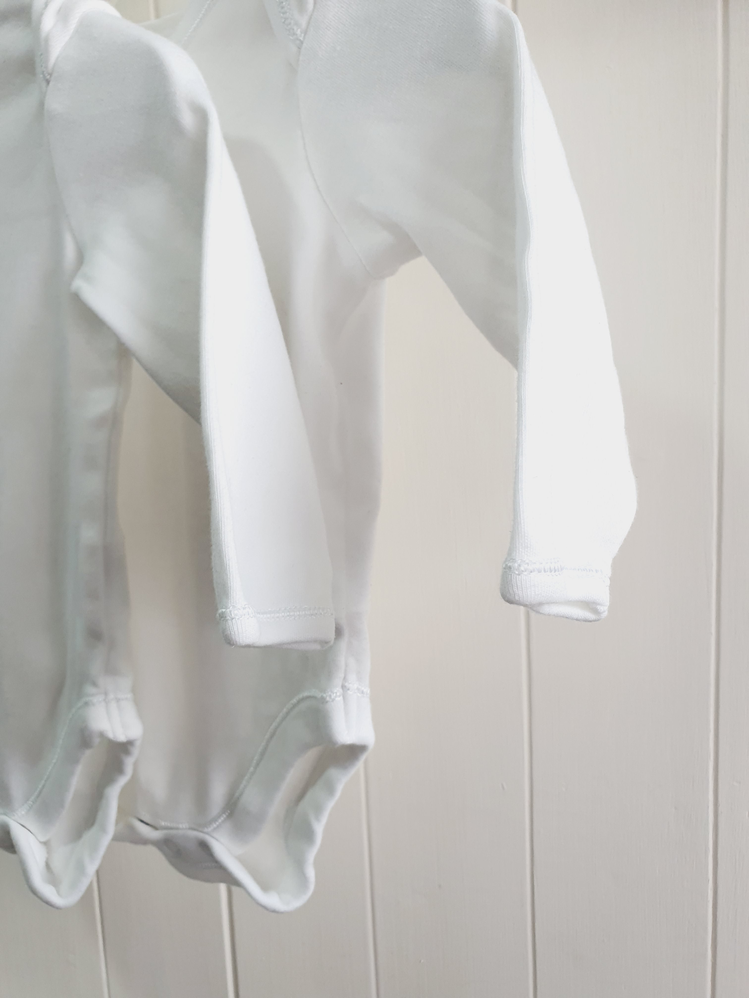 Mothercare white bodysuits 3-6 months