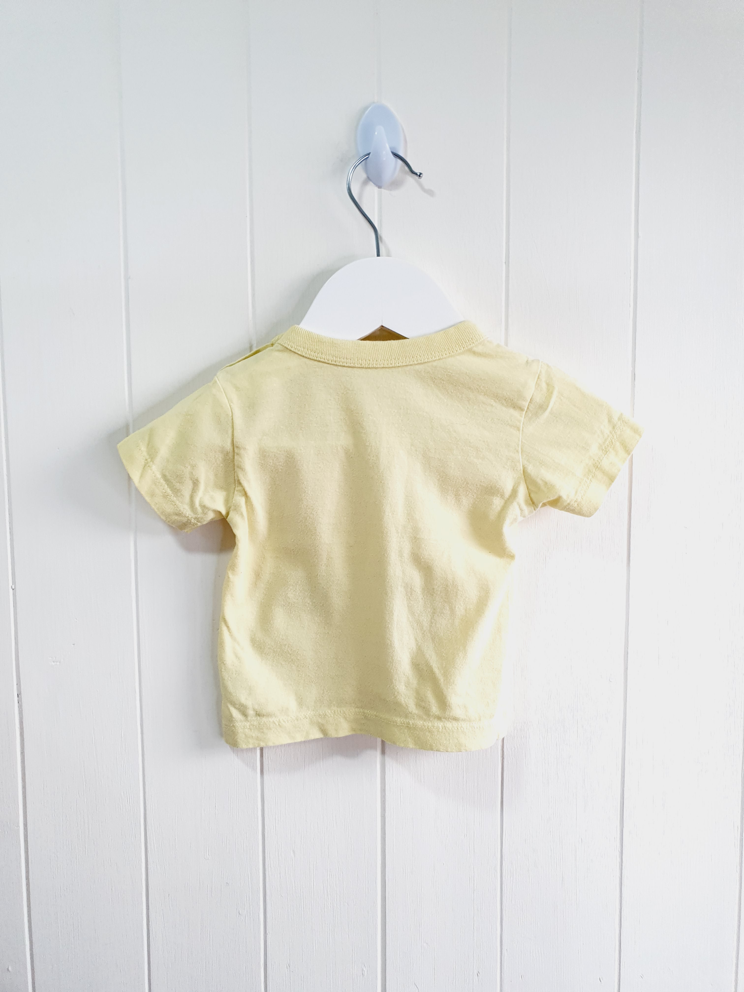 Pep&Co yellow T-shirt 3-6 months