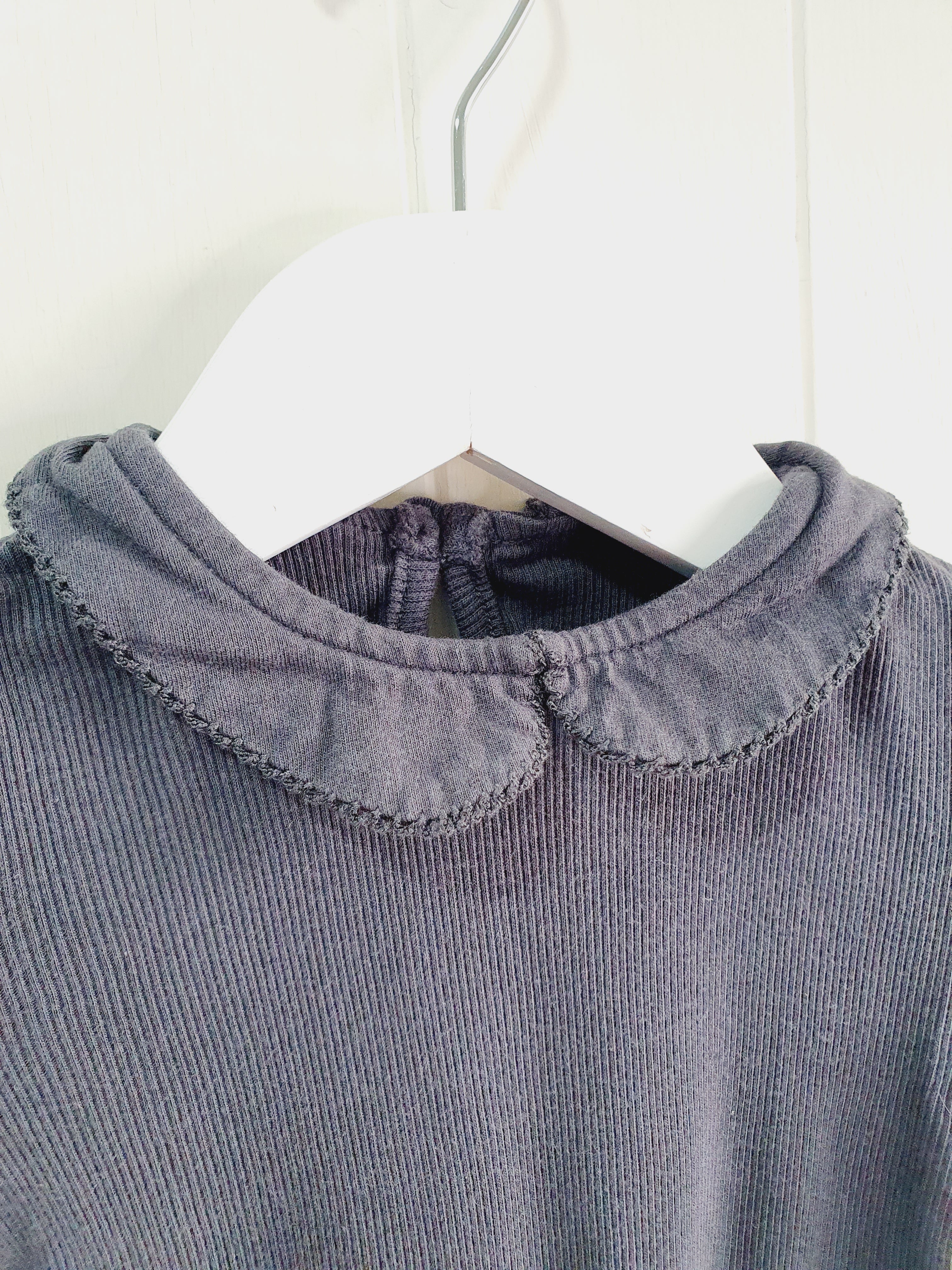 George girls grey bodysuit 3-6 months