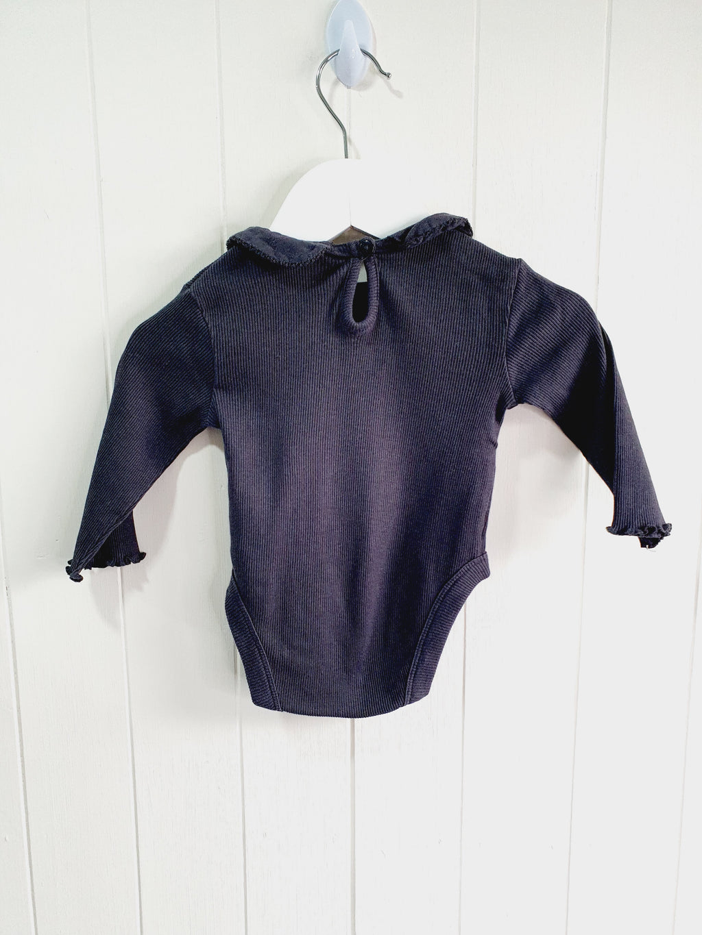 George girls grey bodysuit 3-6 months