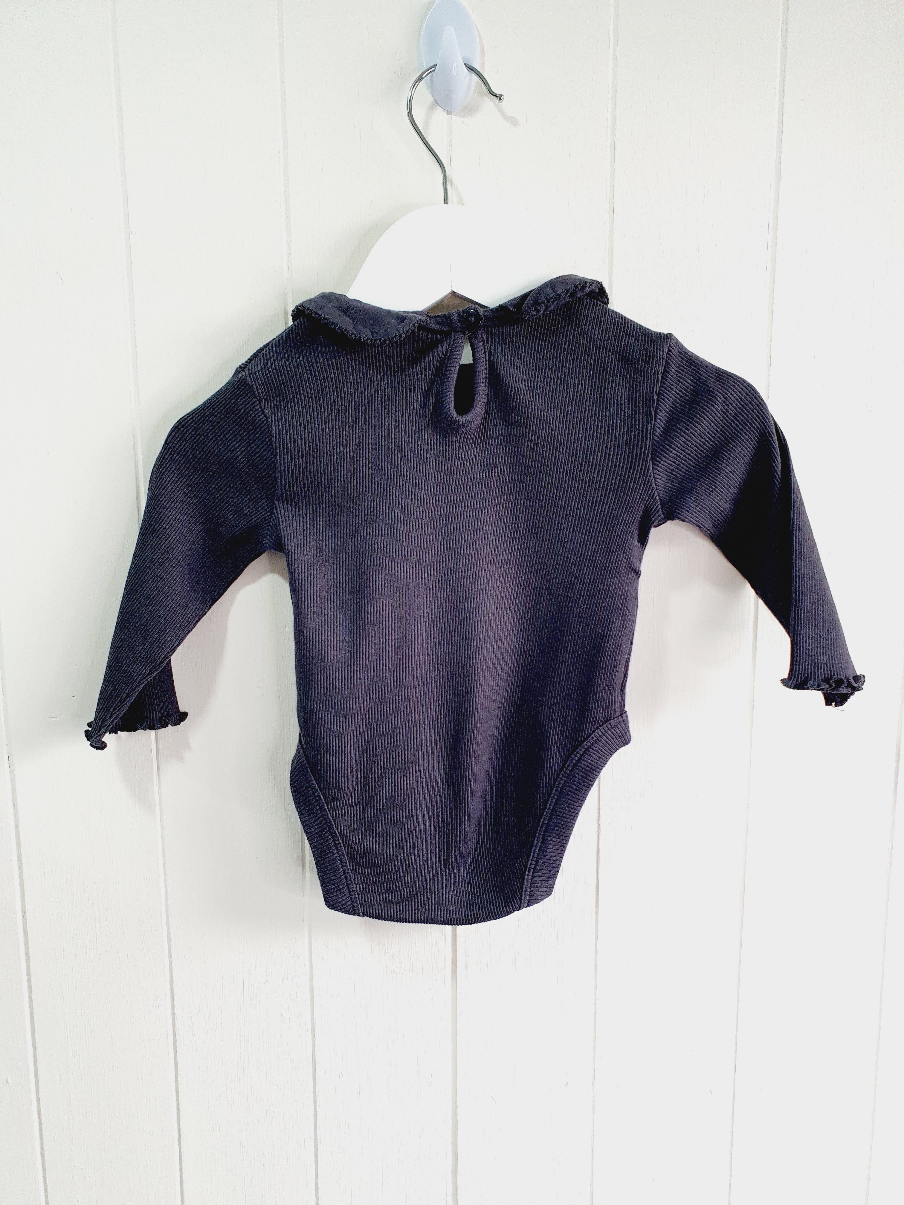 George girls grey bodysuit 3-6 months