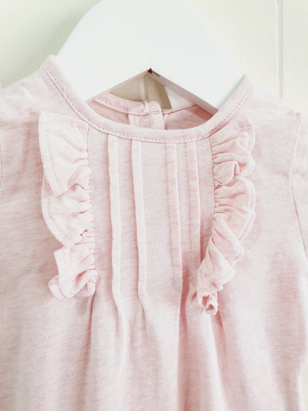 Next light pink long sleeve top Up to 3 months