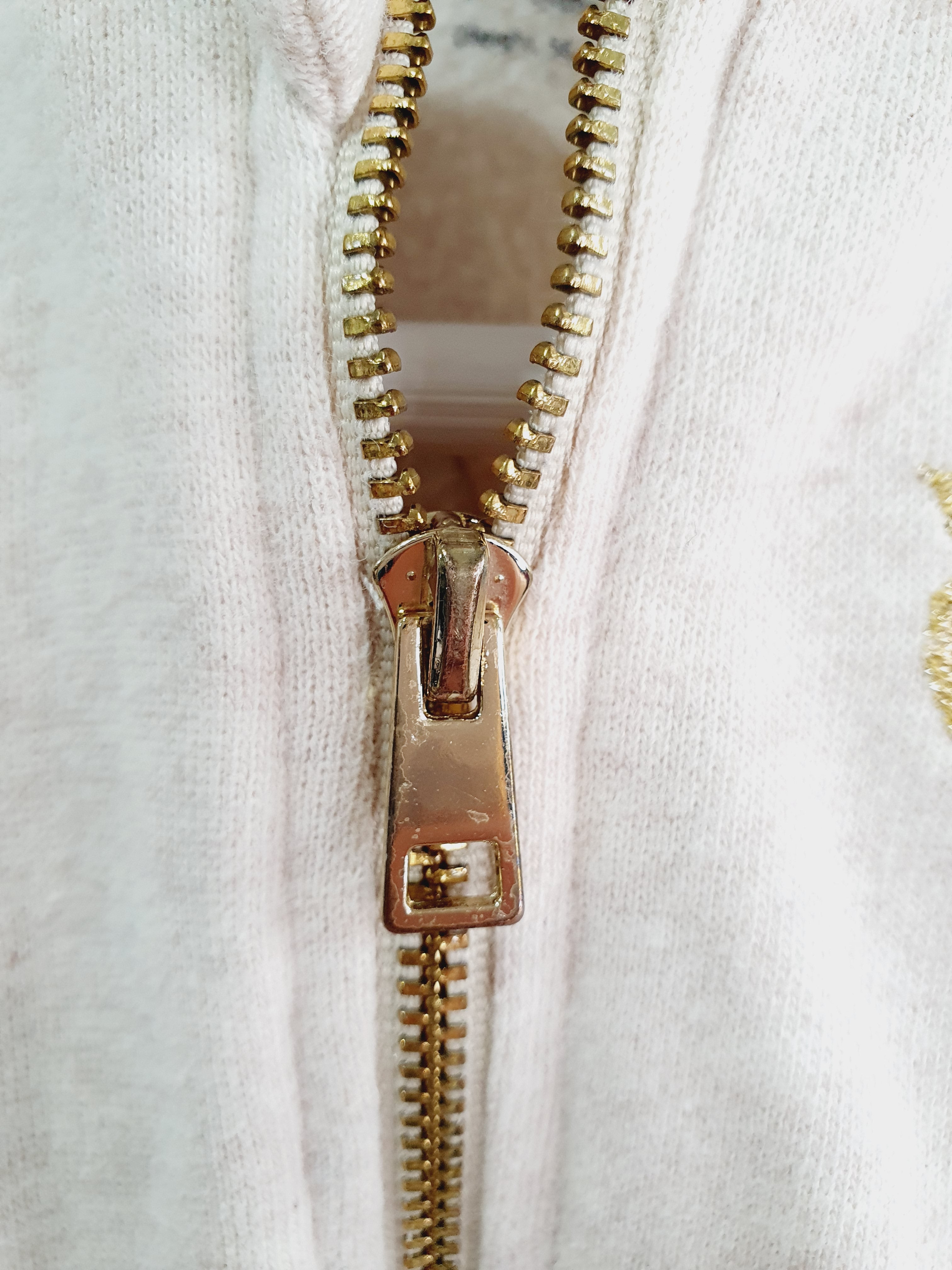 River Island zip up hooded romper with leopard print 0-1 month