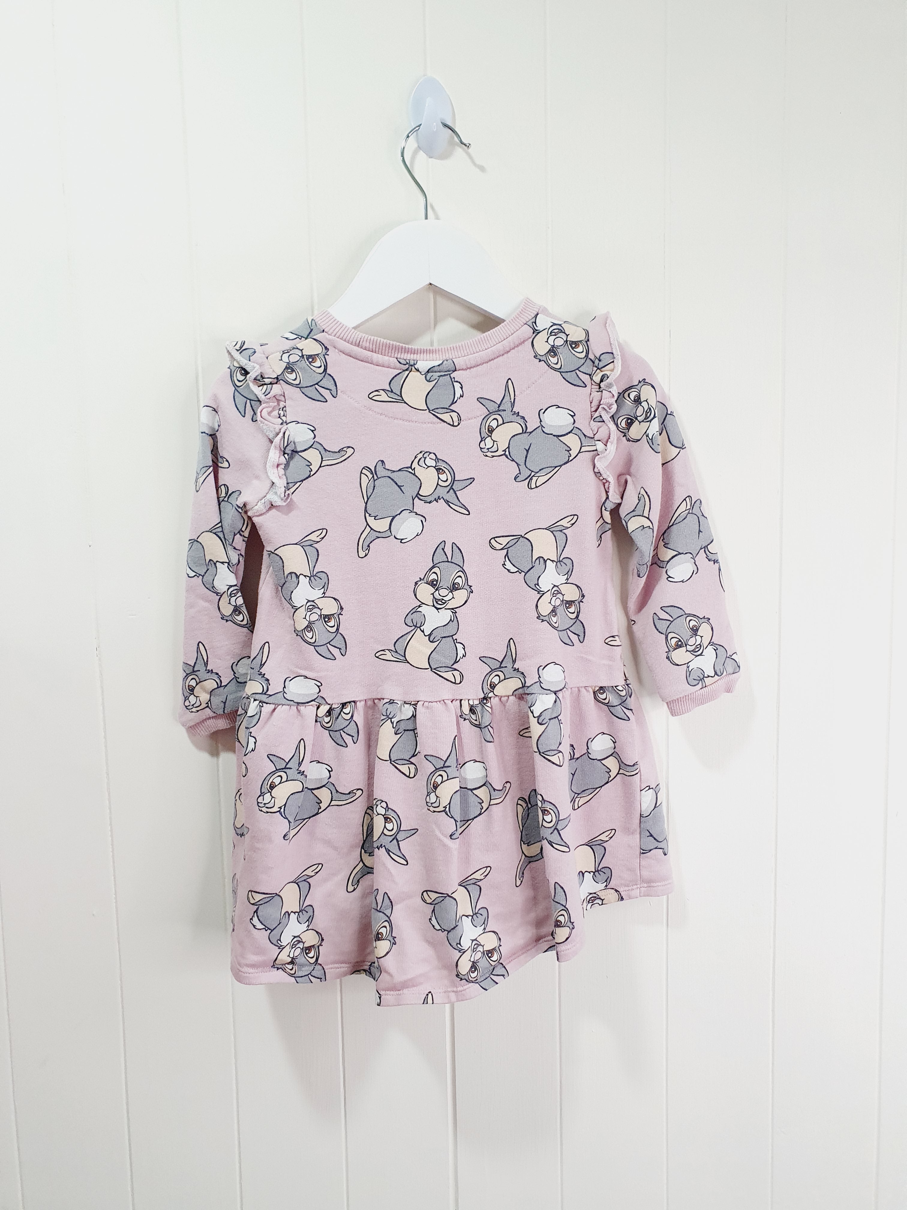 Thumper pink dress 1.1/2-2 years