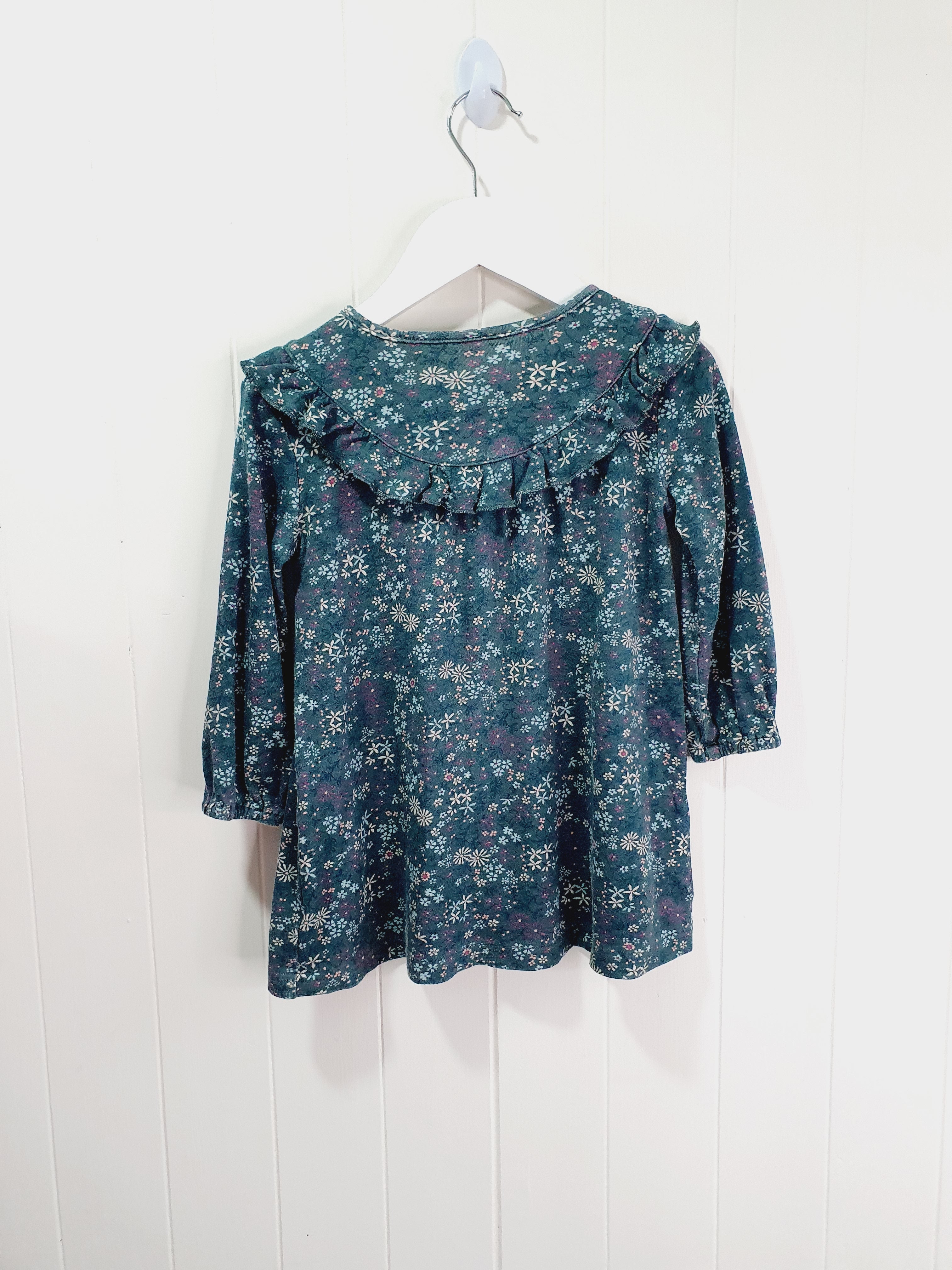 George green floral dress 18-24 months