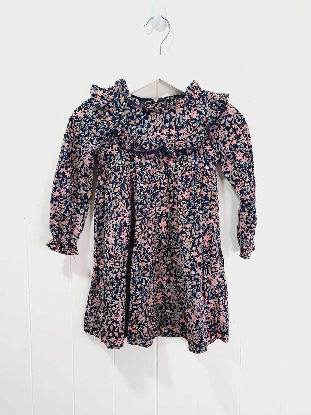 Next black floral dress 1.1/2-2 years