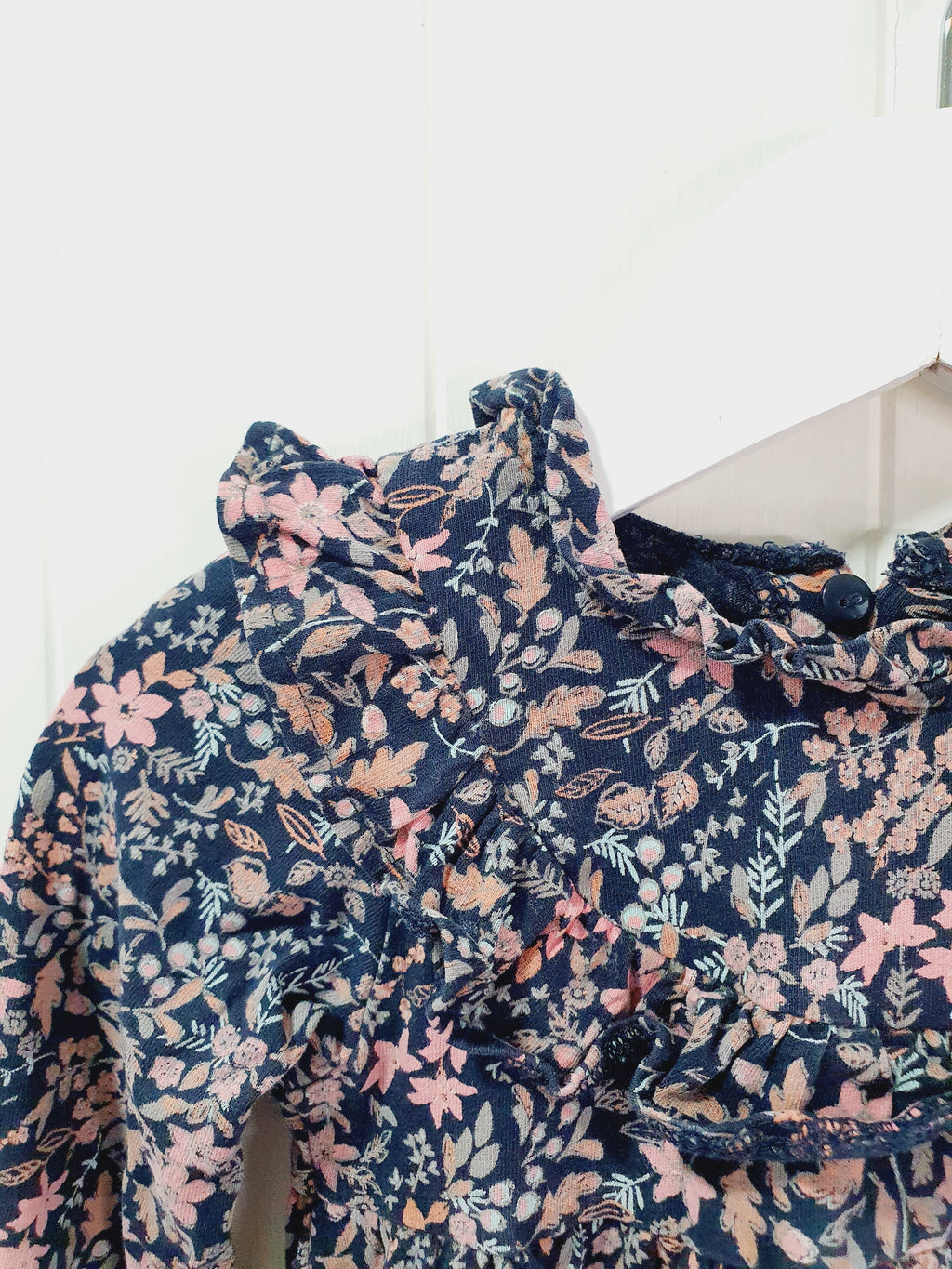 Next black floral dress 1.1/2-2 years