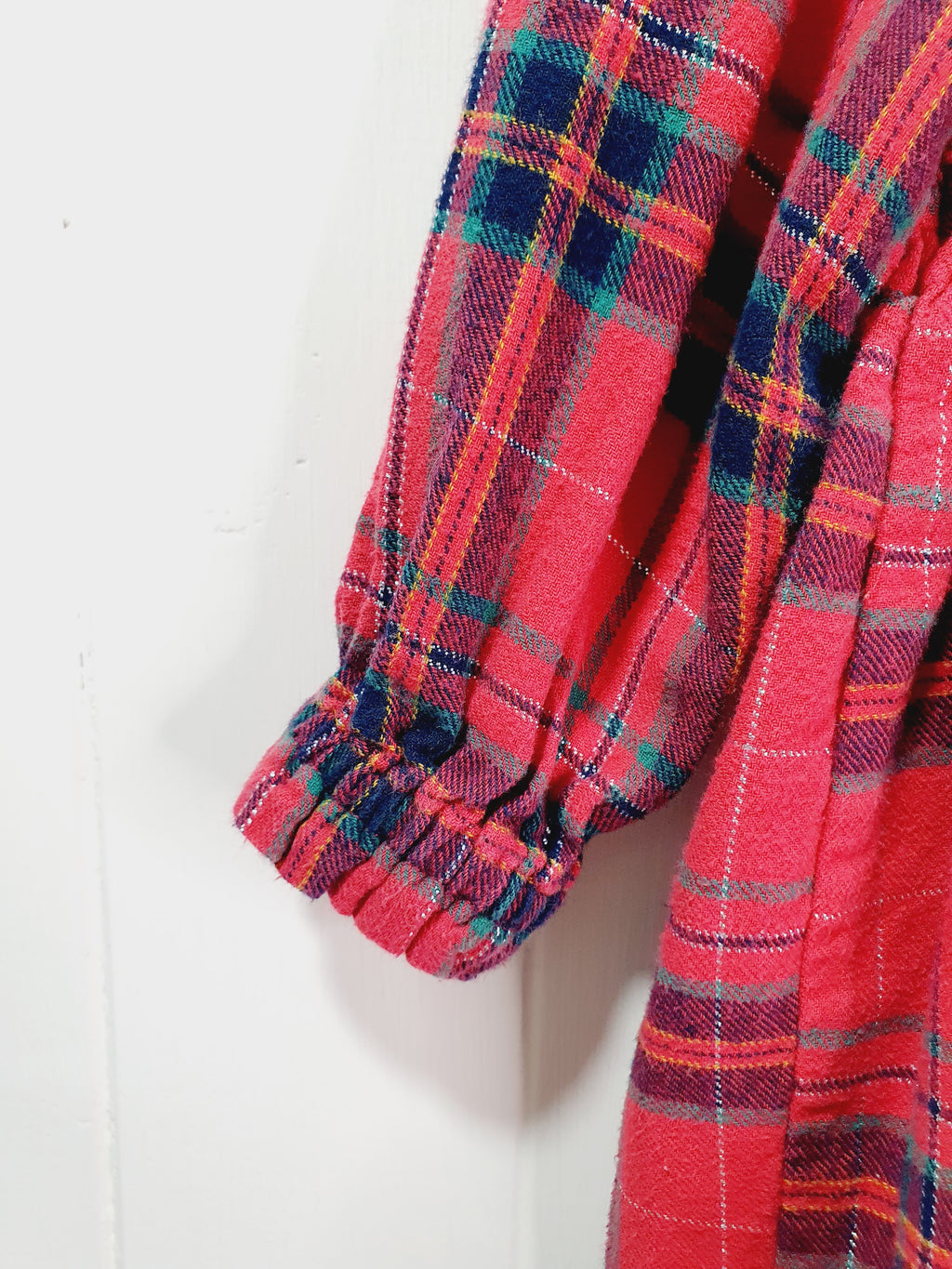 Matalan red checkered dress 12-18 months