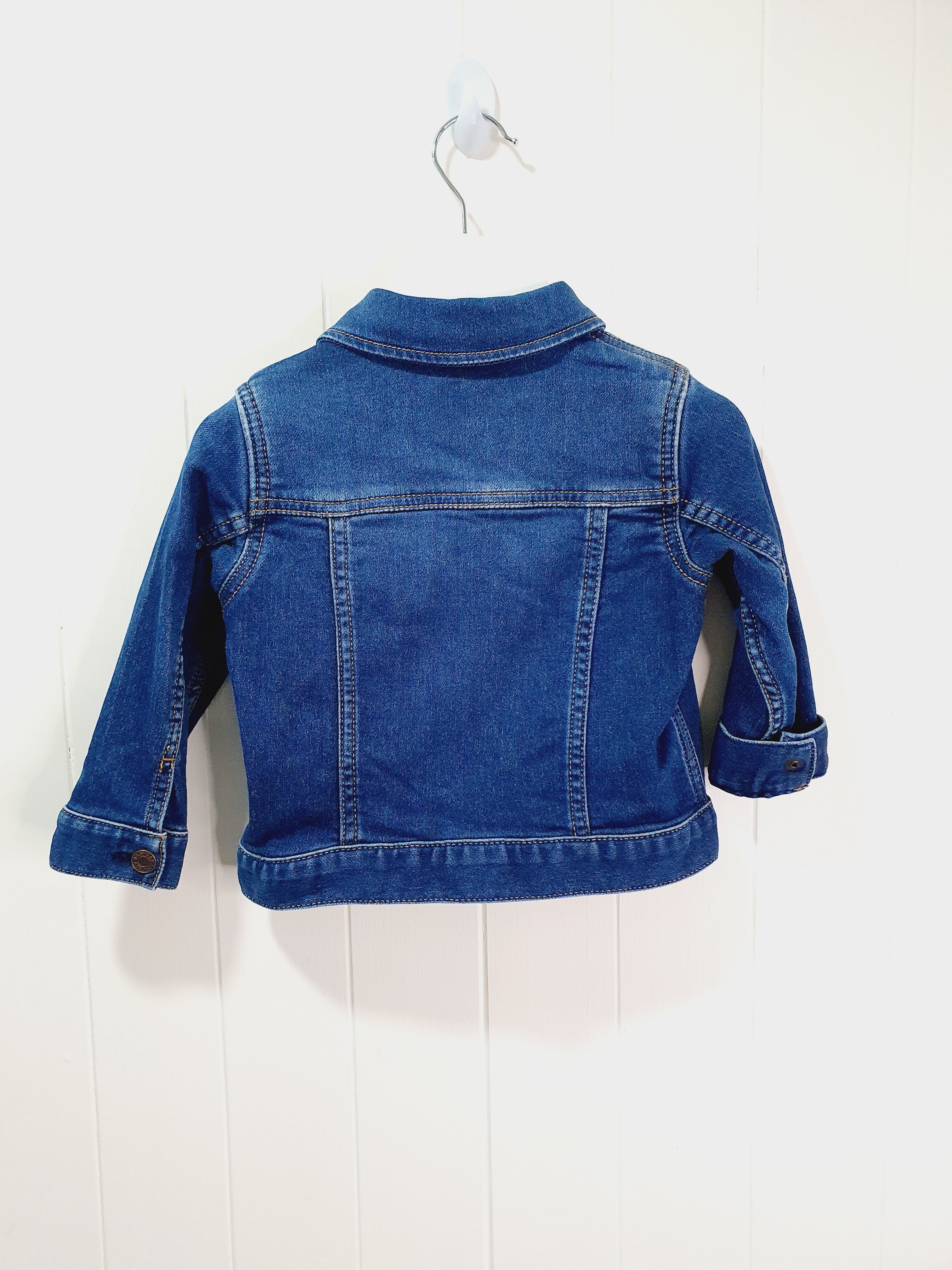 Gap denim jasket/shacket 18-24 months