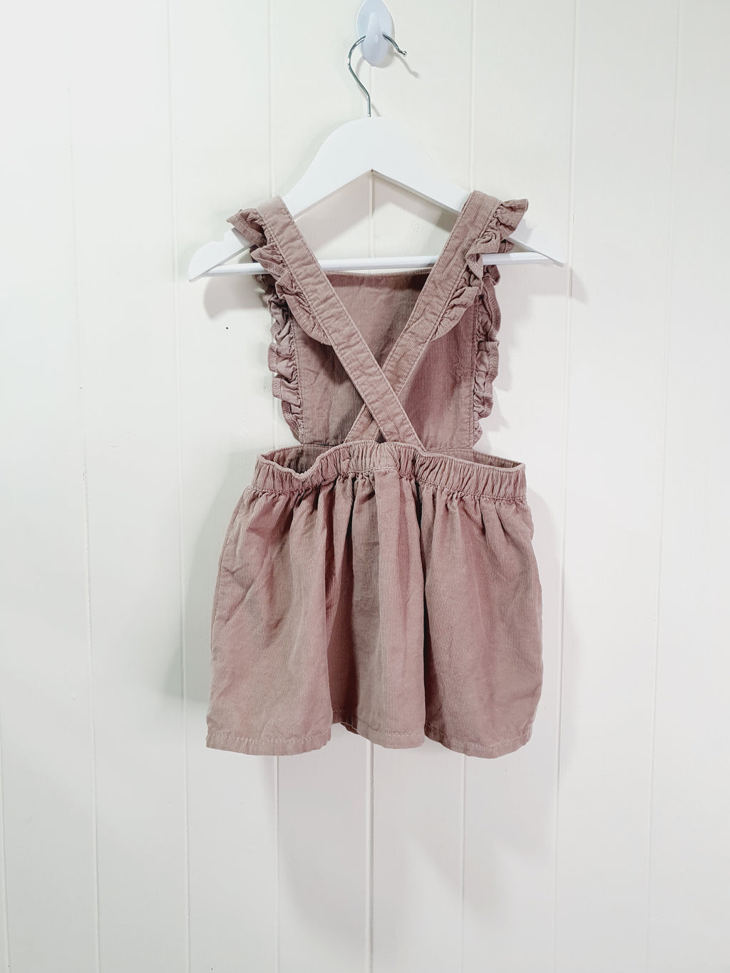 F&F corduroy pinafore dress 12-18 months
