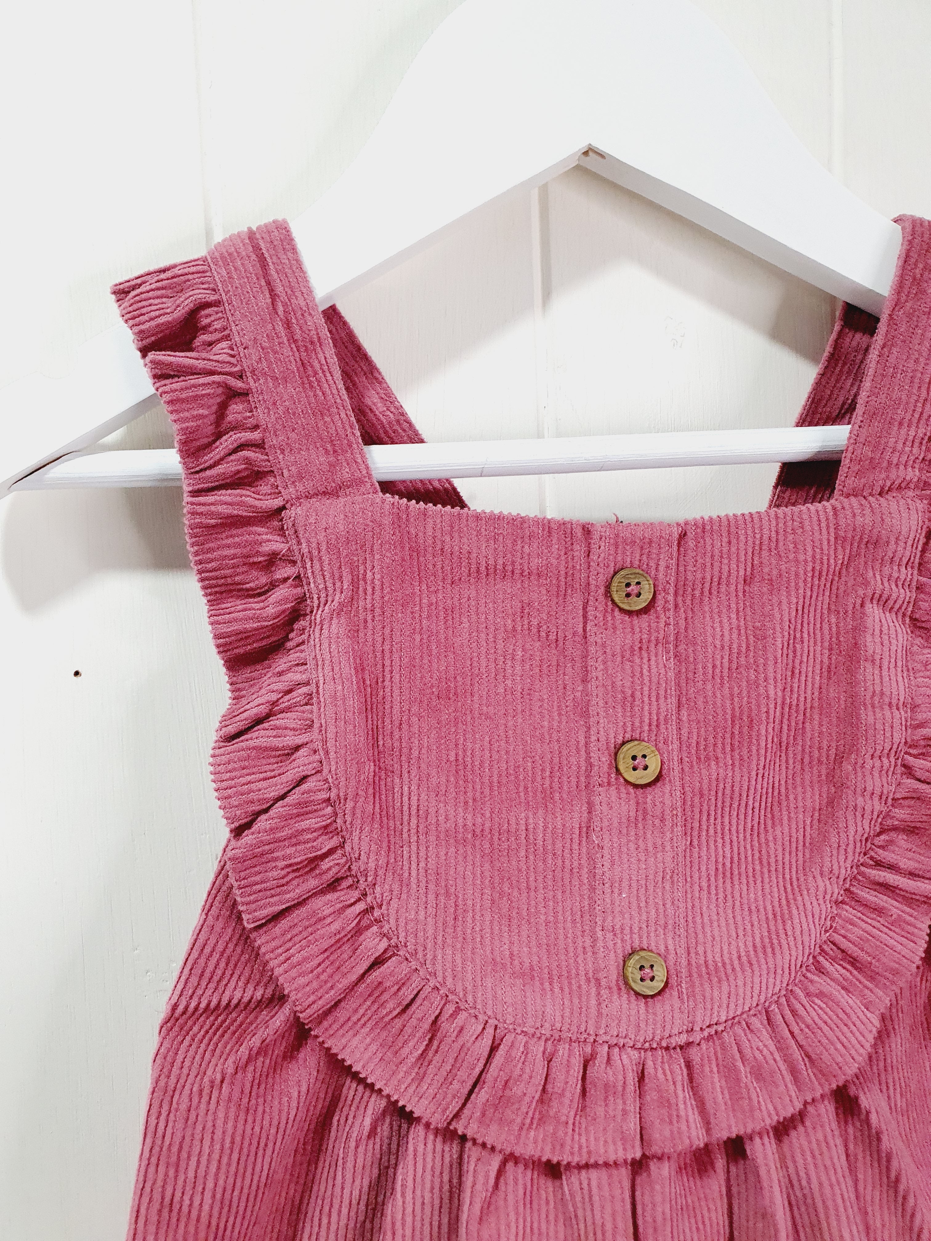 Matalan corduroy pinafore dress 12-18 months.