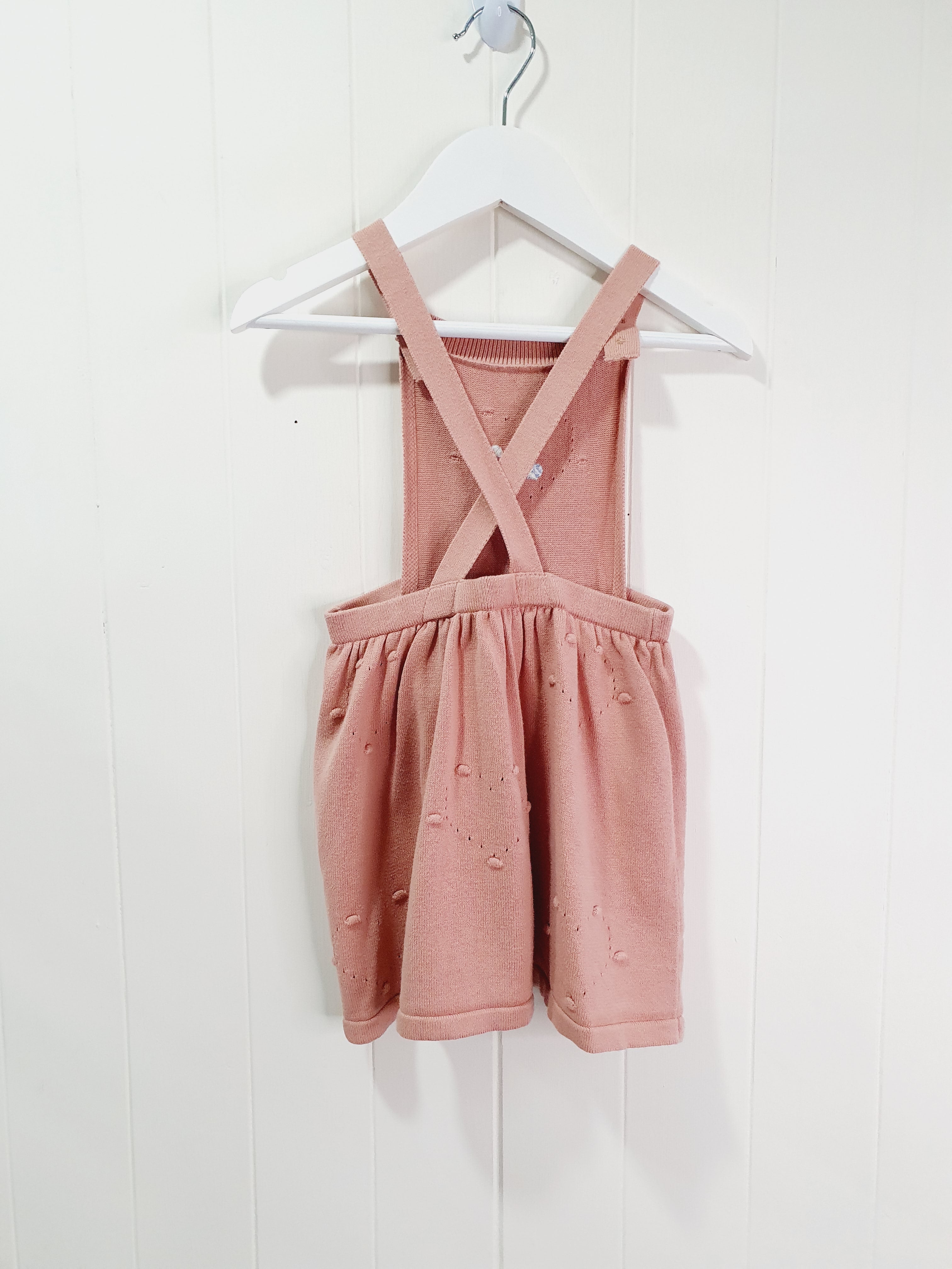 TU pink pinafore dress 12-18 months