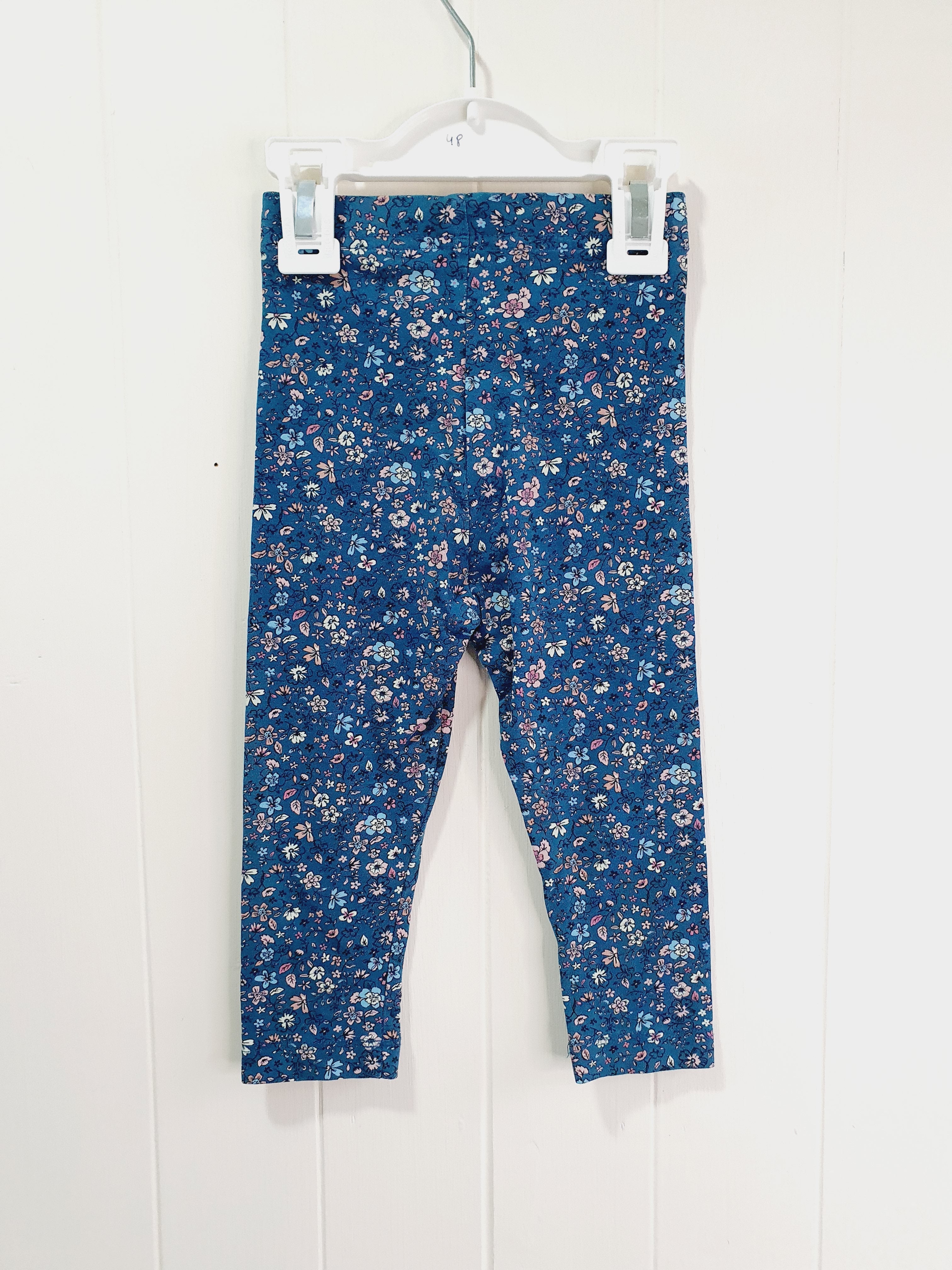 George floral leggings 1-1.1/2 years