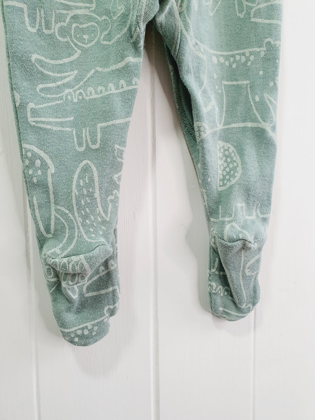 George dinosaur print sleepsuit 0-3 months