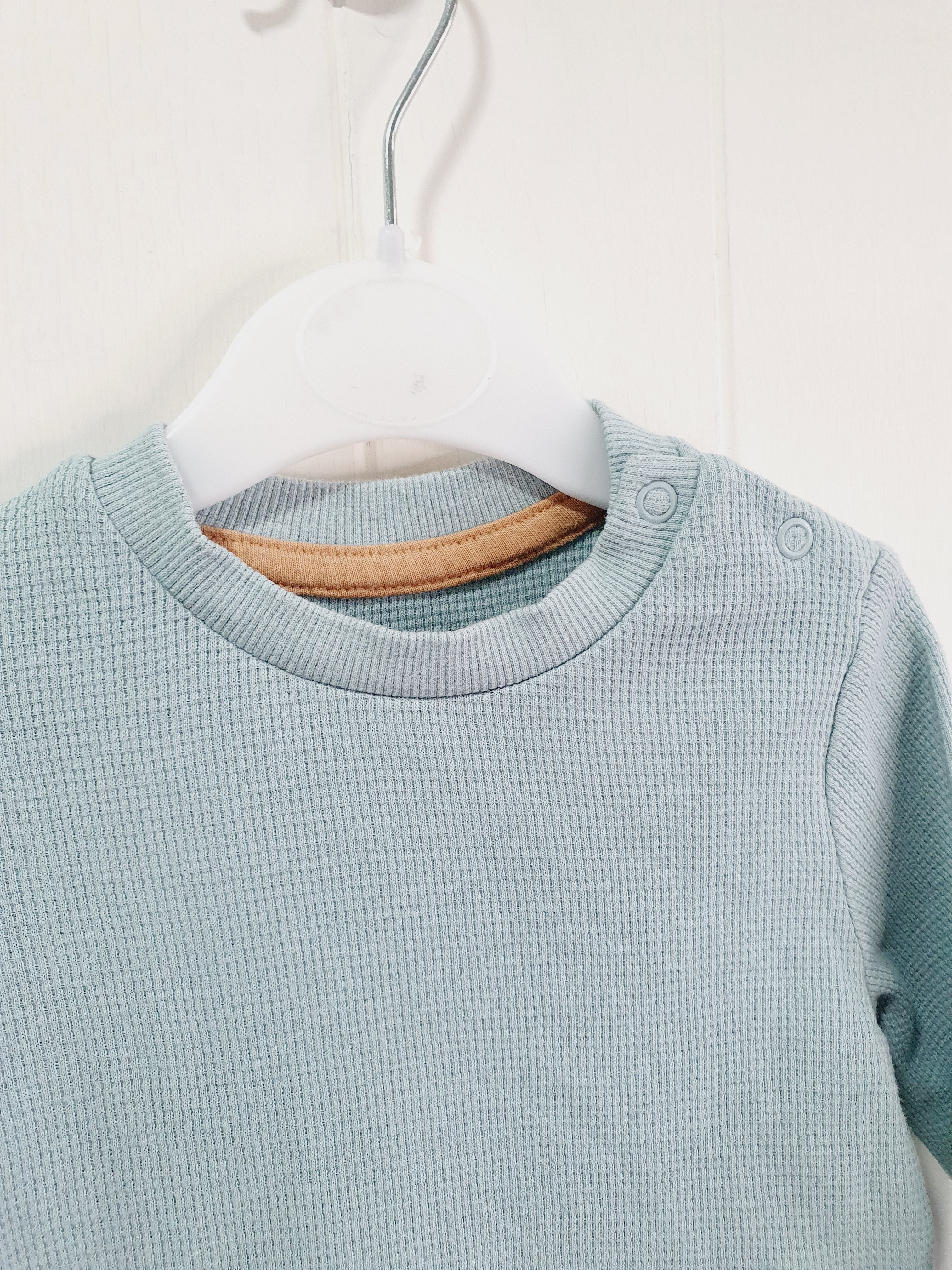 Nutmeg leggings and long sleeve top set 0-3 months