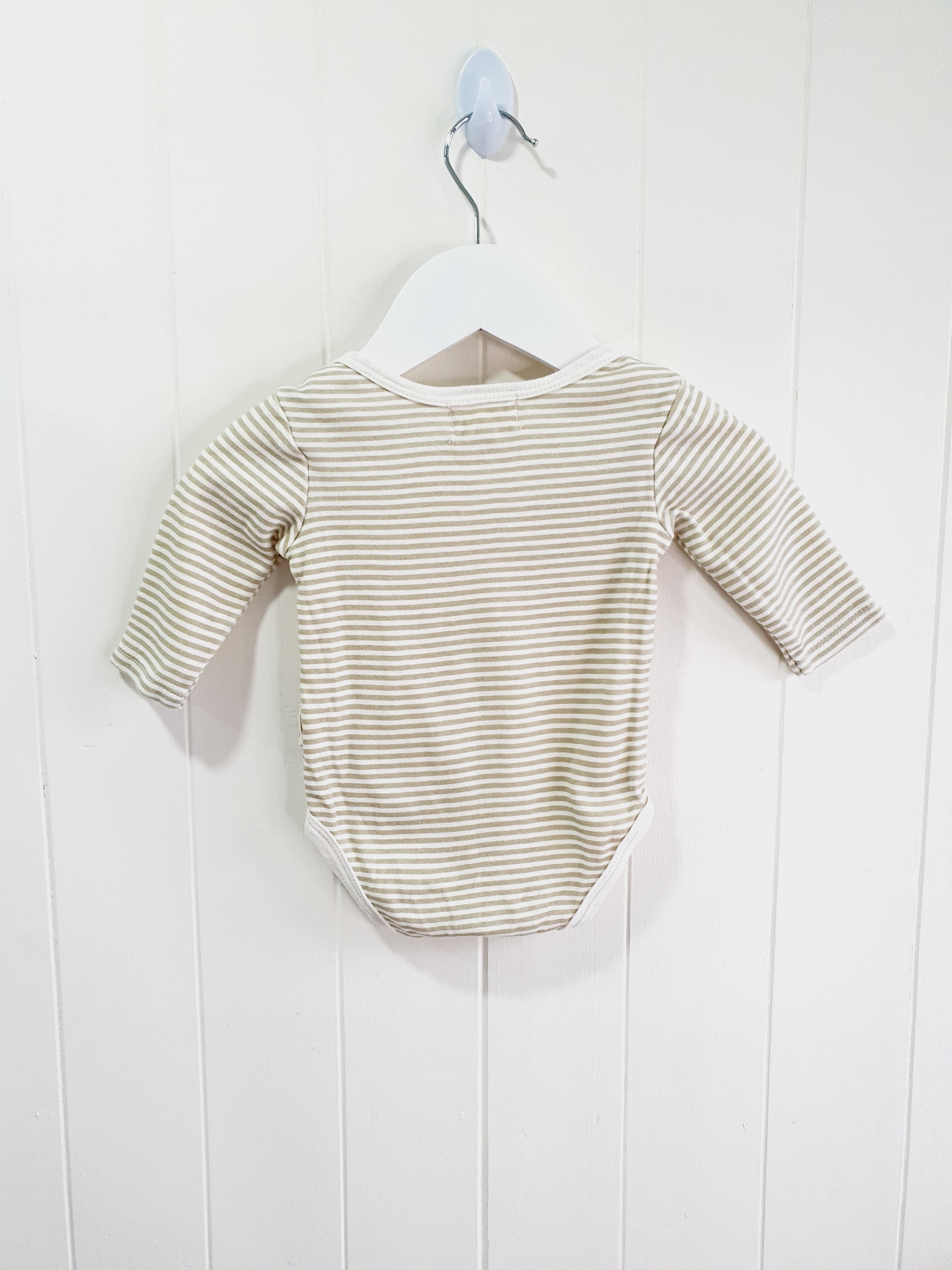 Rabbit+Bear long sleeve bodysuit set 0-3 months