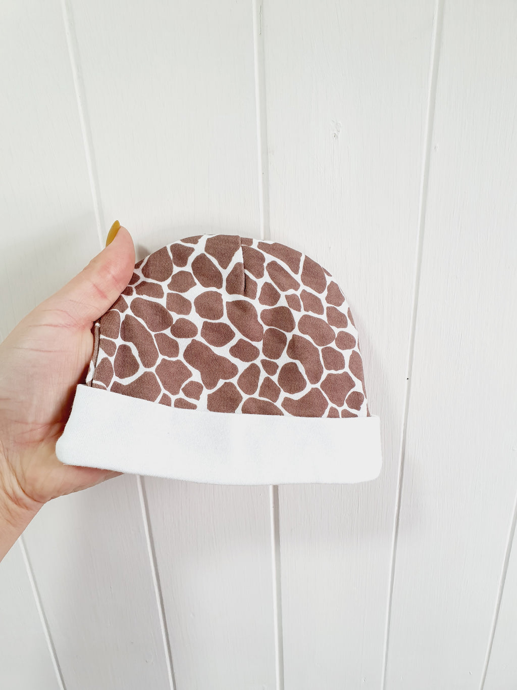 Gem Look Australia giraffe print bodusuit-leggings-long sleeve top-hat set 0-6 months