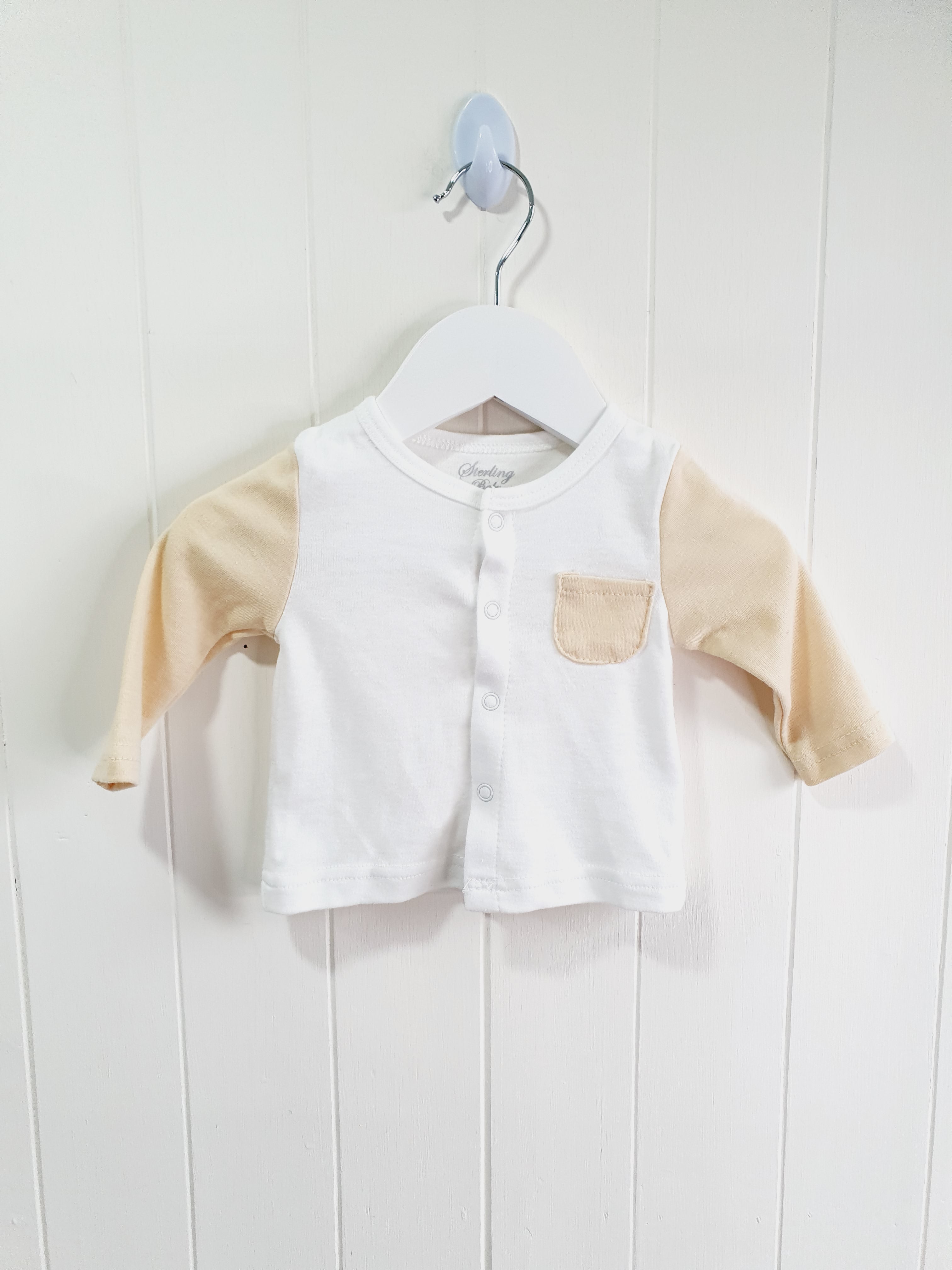 Sterling Baby bodysuit-leggings-thin cardigan set 3 months