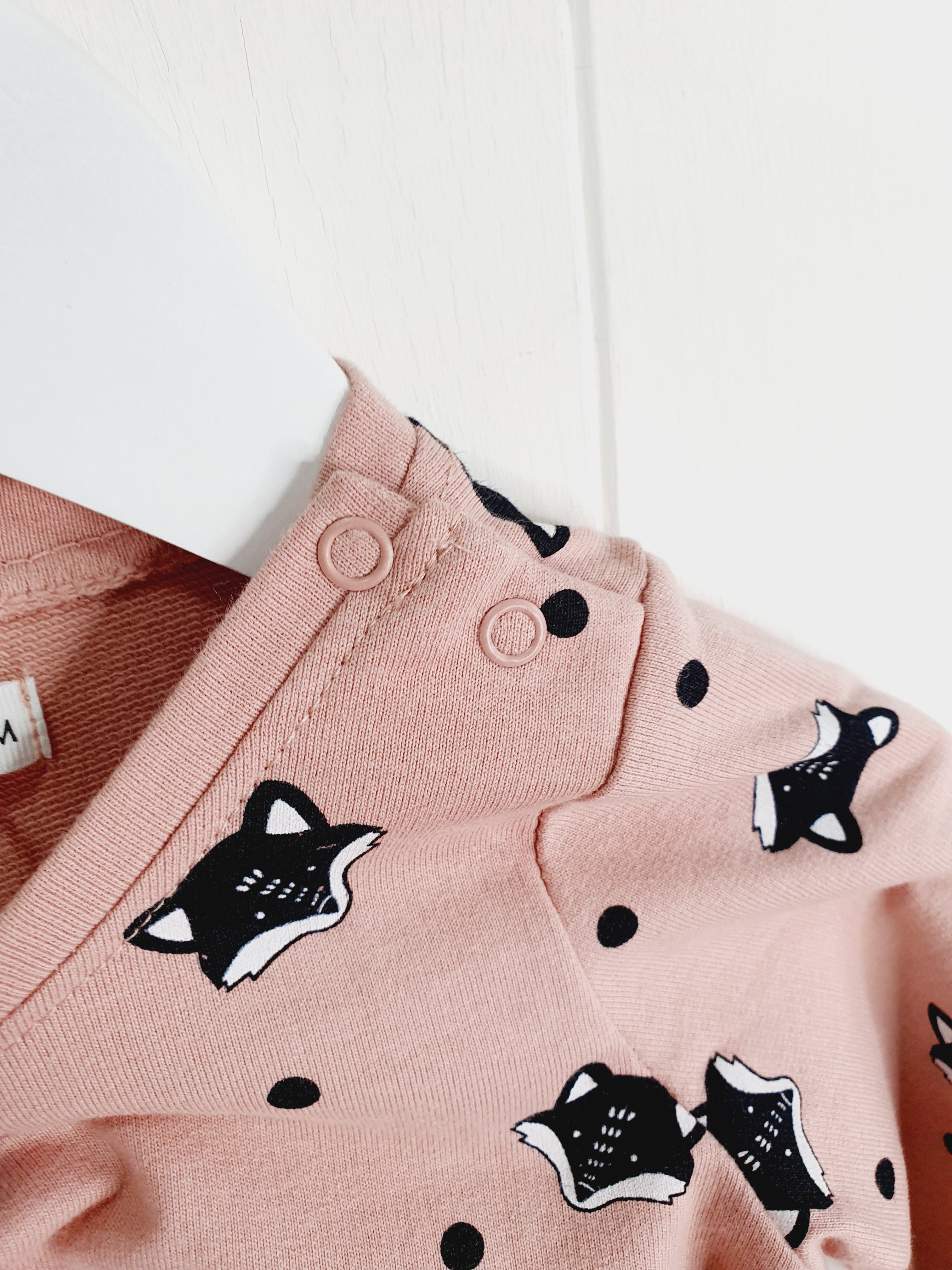 Fox&Bunny long sleeve dress 12-18 months