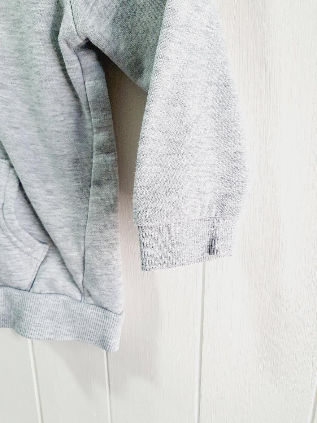 George grey zip up hooded jumper 9-12 months