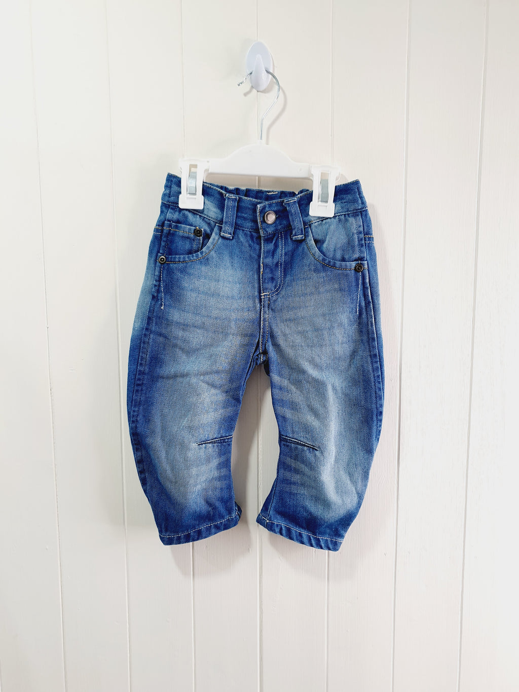 Matalan button closure jeans 9-12 months