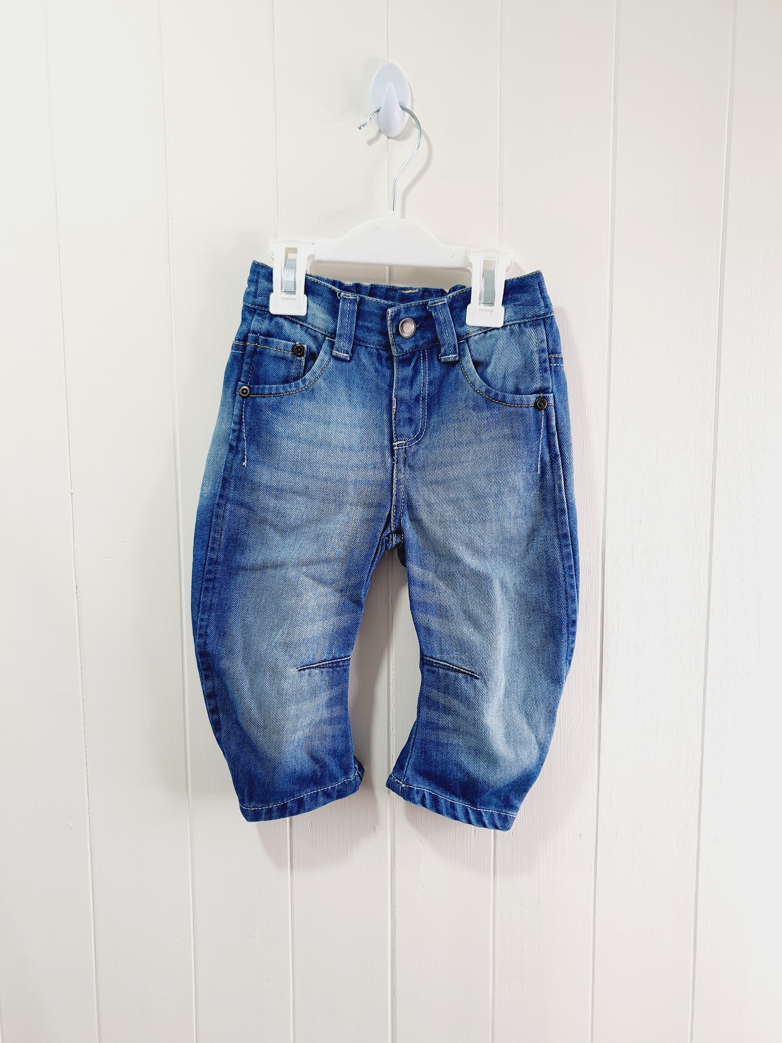 Matalan button closure jeans 9-12 months