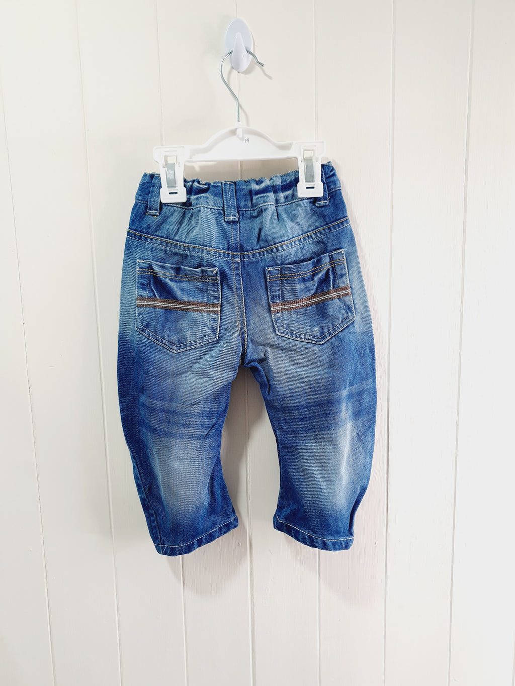 Matalan button closure jeans 9-12 months